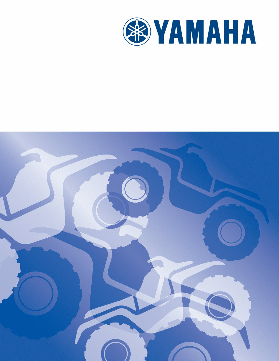 YAMAHA WARRIOR 350 RAPTOR 350 ATV Full Service & Repair Manual 1987-2009 preview img 1