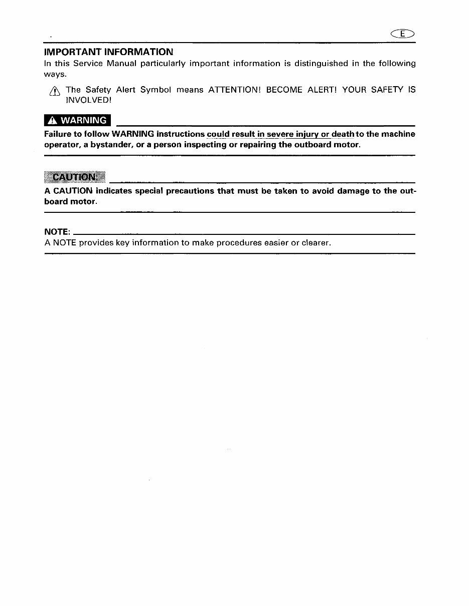 2000-2003 Yamaha F115Y, LF115Y Outboard OEM Service & Repair Manual preview img 4