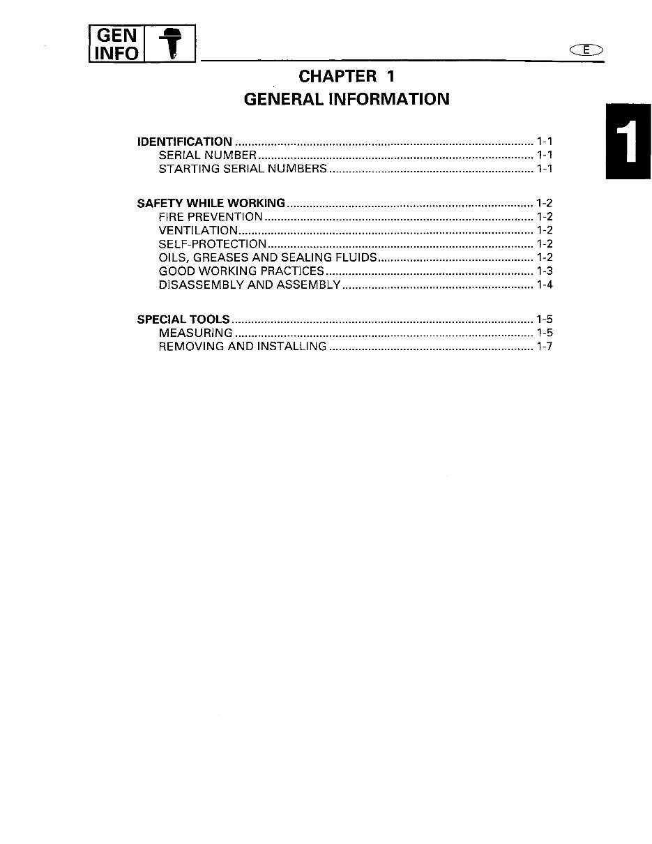 2000-2003 Yamaha F115Y, LF115Y Outboard OEM Service & Repair Manual preview img 8