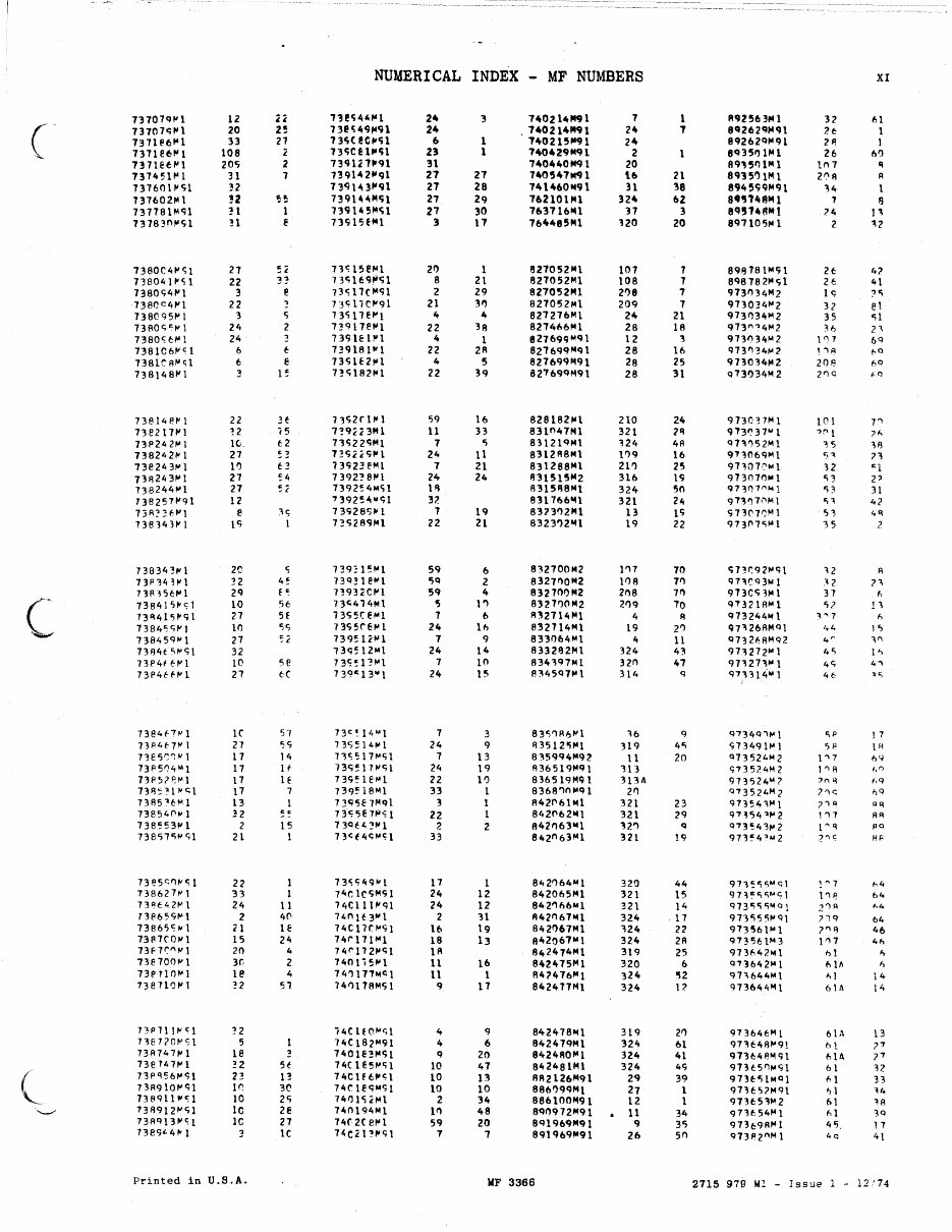 Massey Ferguson MF3366 Bulldozer Loader Parts Catalog Manual preview img 10