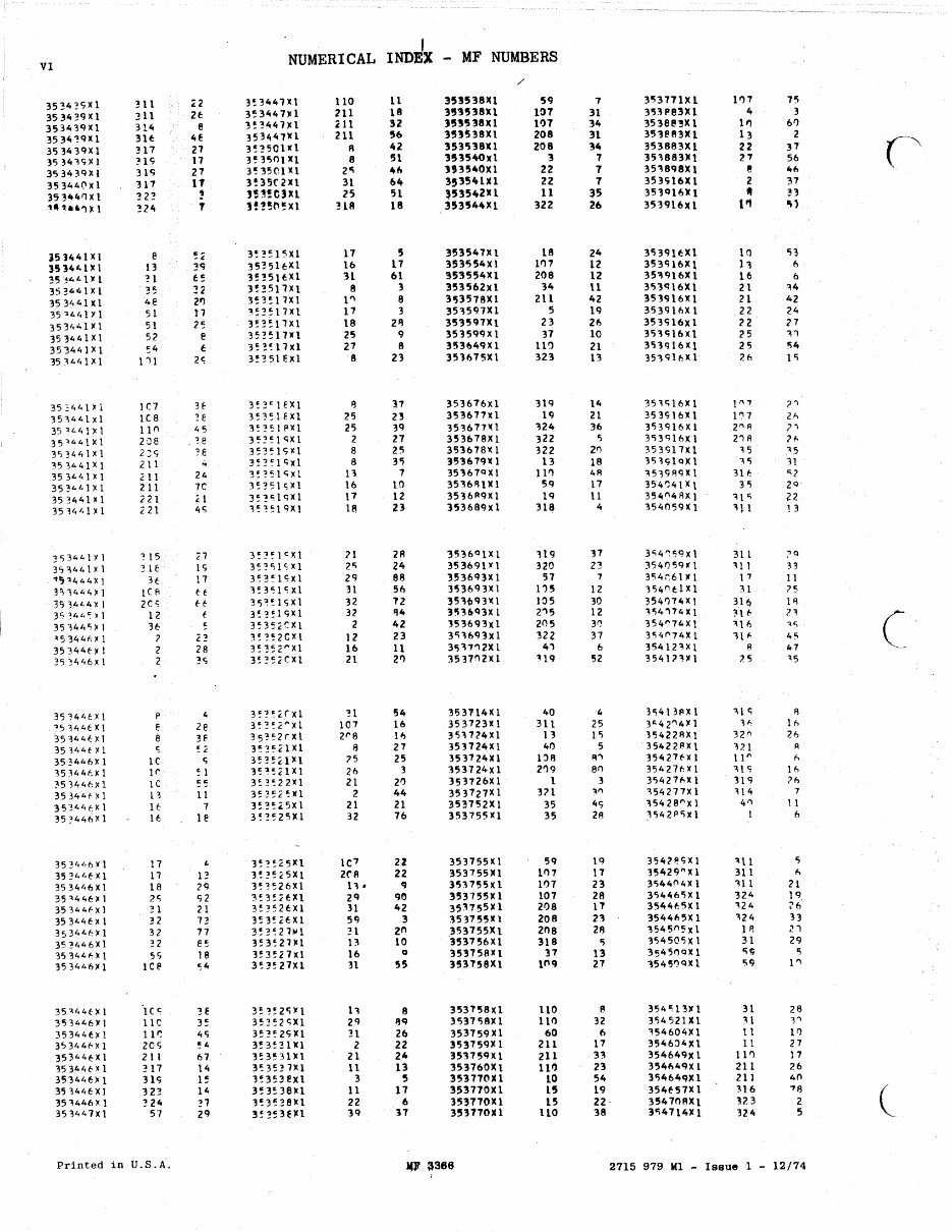 Massey Ferguson MF3366 Bulldozer Loader Parts Catalog Manual preview img 7