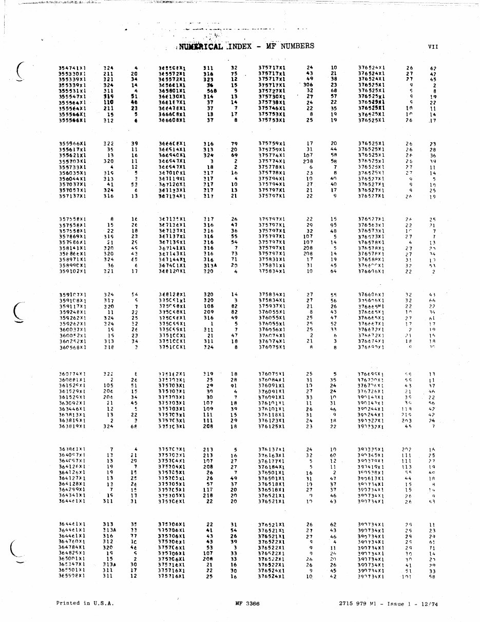 Massey Ferguson MF3366 Bulldozer Loader Parts Catalog Manual preview img 8