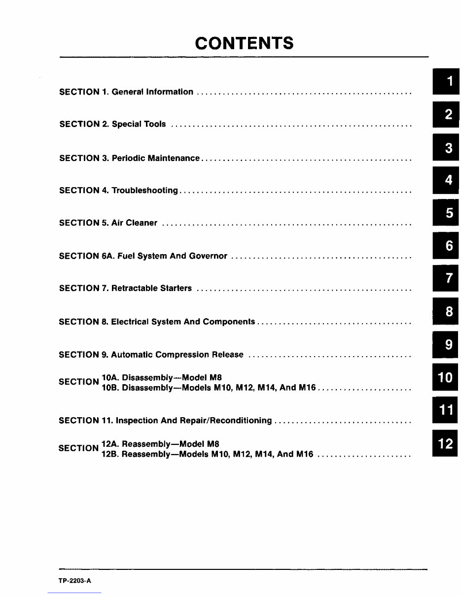 Kohler M8 Engine Full Service Repair Manual preview img 2
