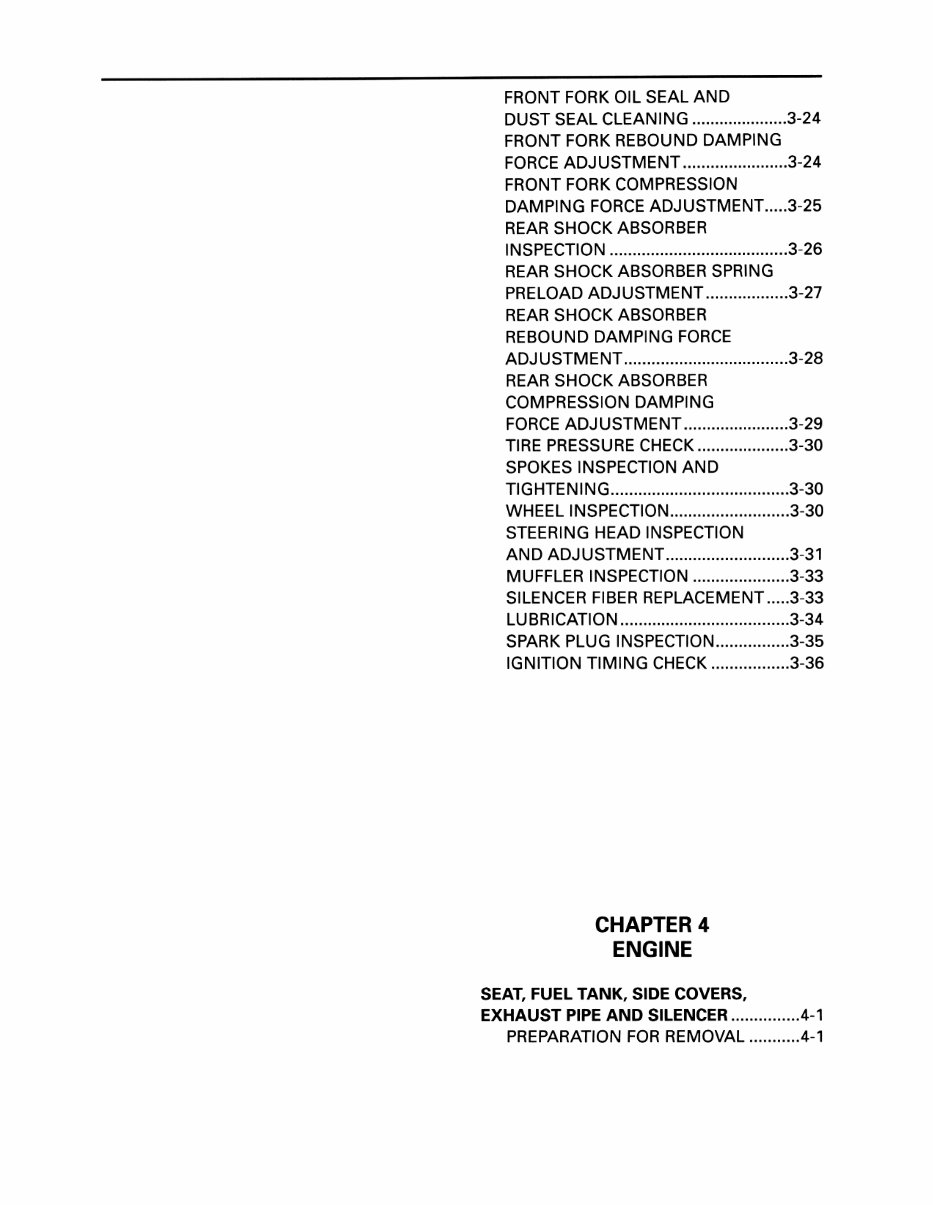 1999 - 2006 YAMAHA YZ125 Service Repair Manual yz 125 preview img 7