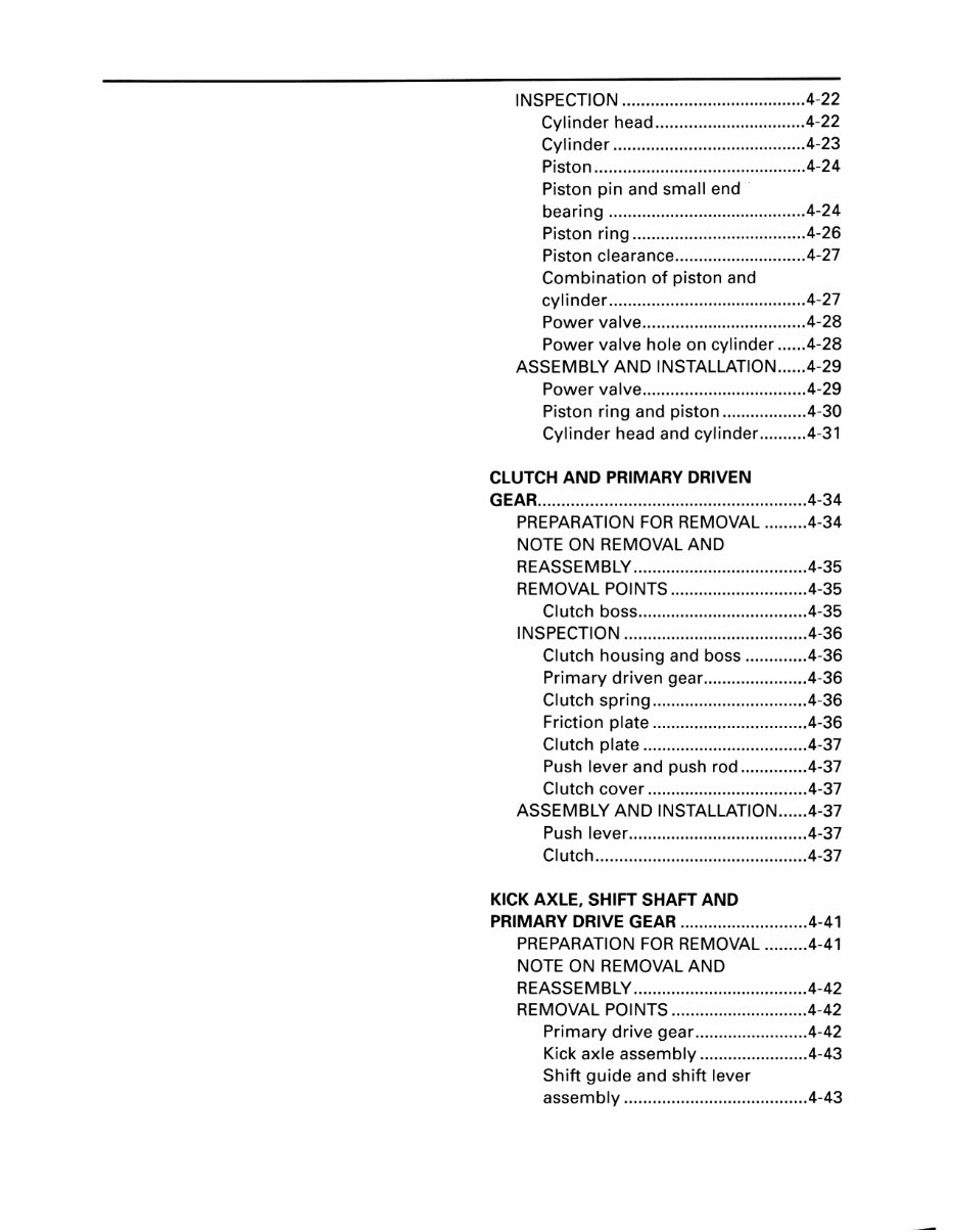 1999 - 2006 YAMAHA YZ125 Service Repair Manual yz 125 preview img 9