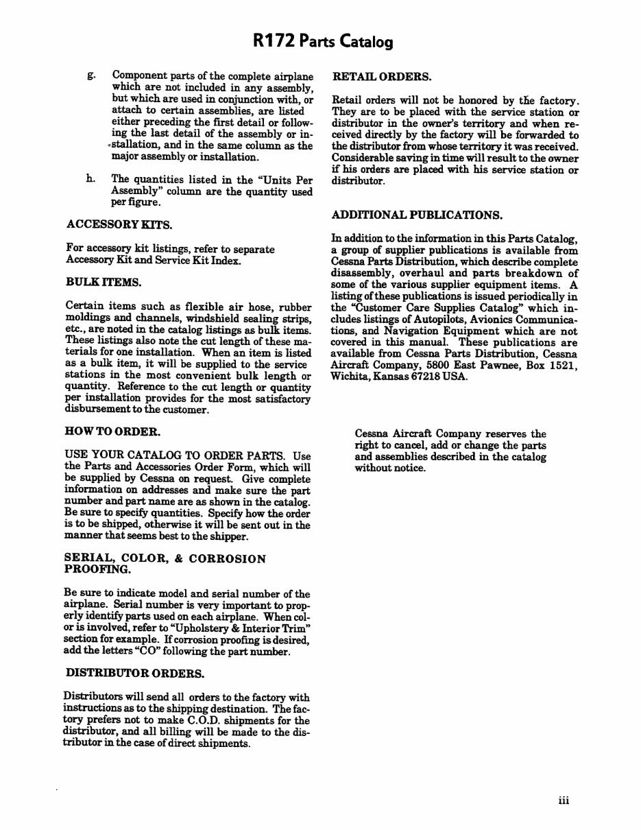 Cessna 172XP R172 IPC parts catalog P698-12 preview img 5