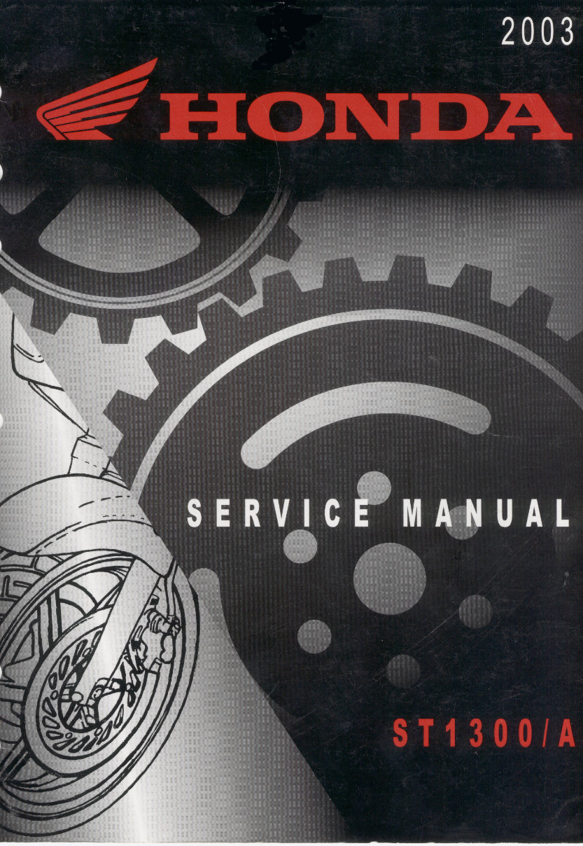 2002-2004 Honda ST1300, ST1300A OEM Service & Repair Manual preview img 1