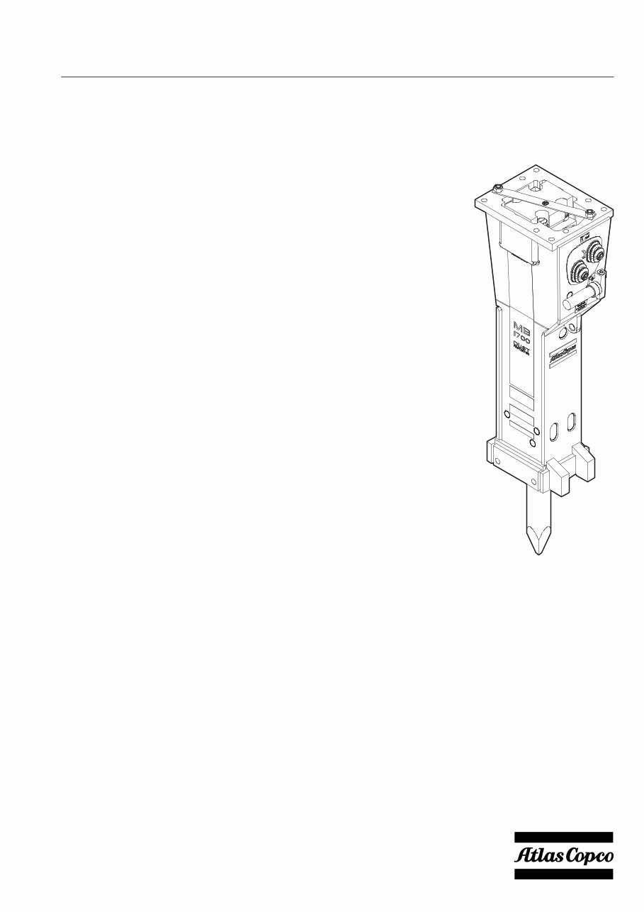 Atlas copco MB1700 manuals. 3 x manuals preview img 1