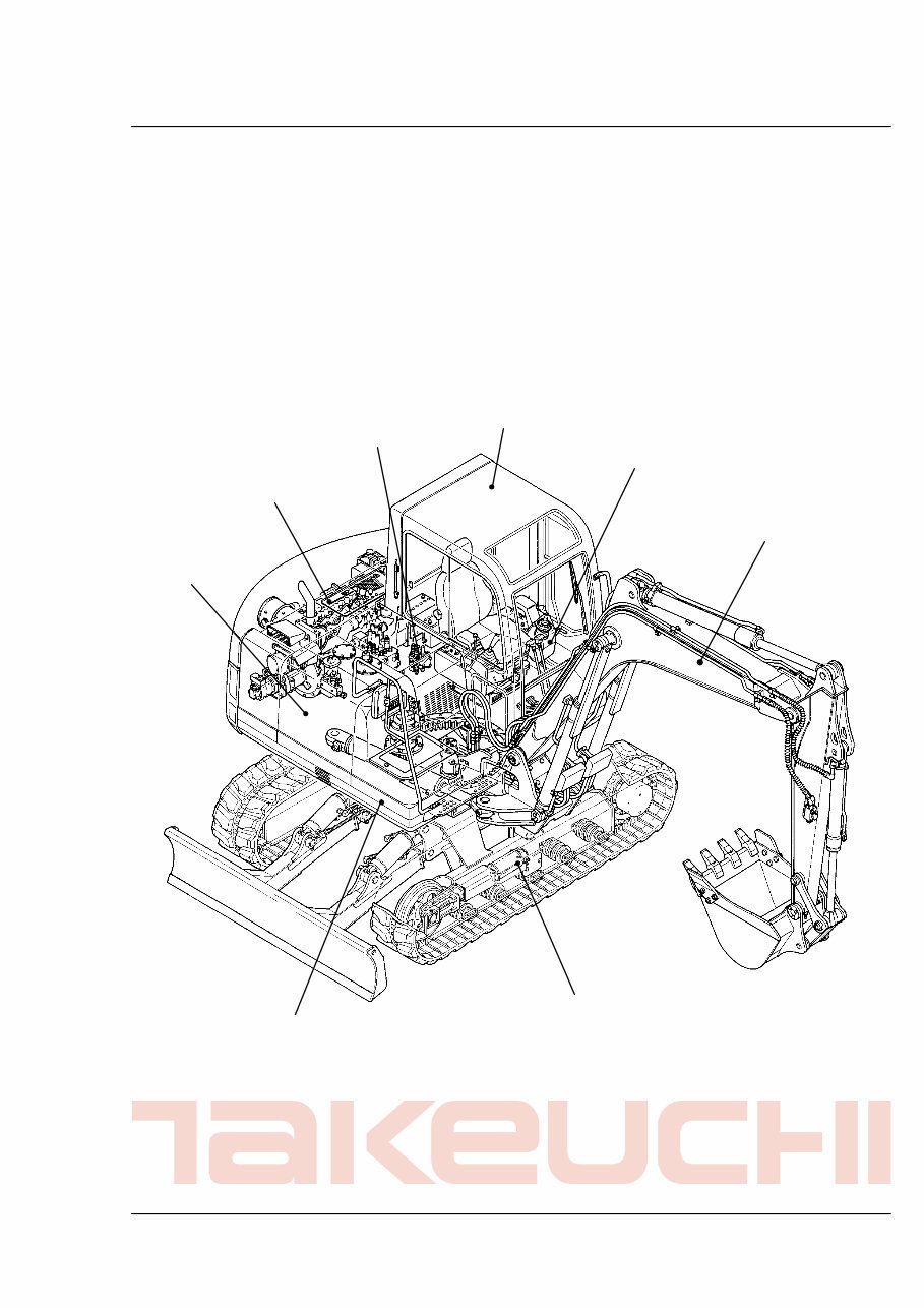 Takeuchi TB070 Excavator Service Parts Catalogue Manual preview img 1