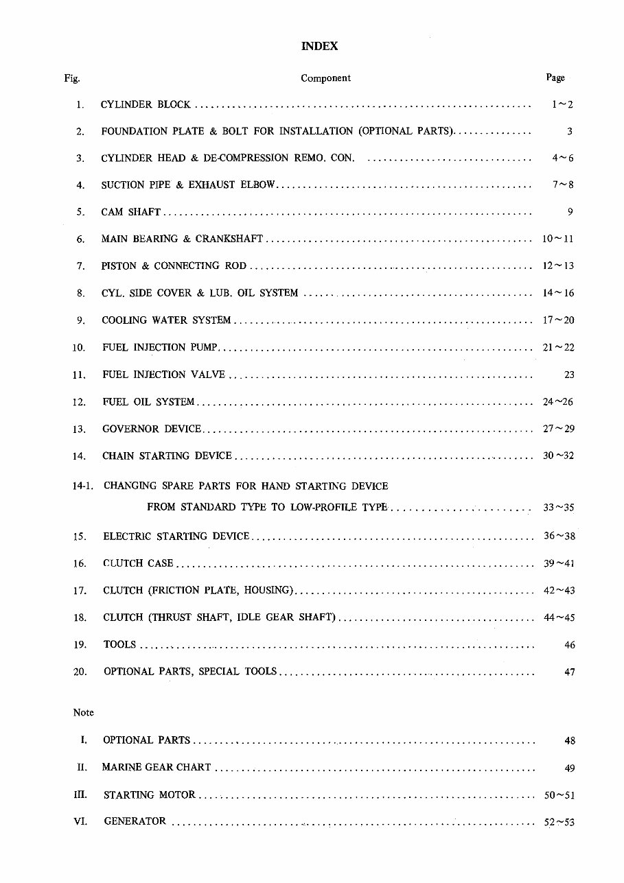 Yanmar YSE YSE8 YSE12 Marine Diesel Engine Master Parts Manual Catalog - IMPROVED - preview img 5