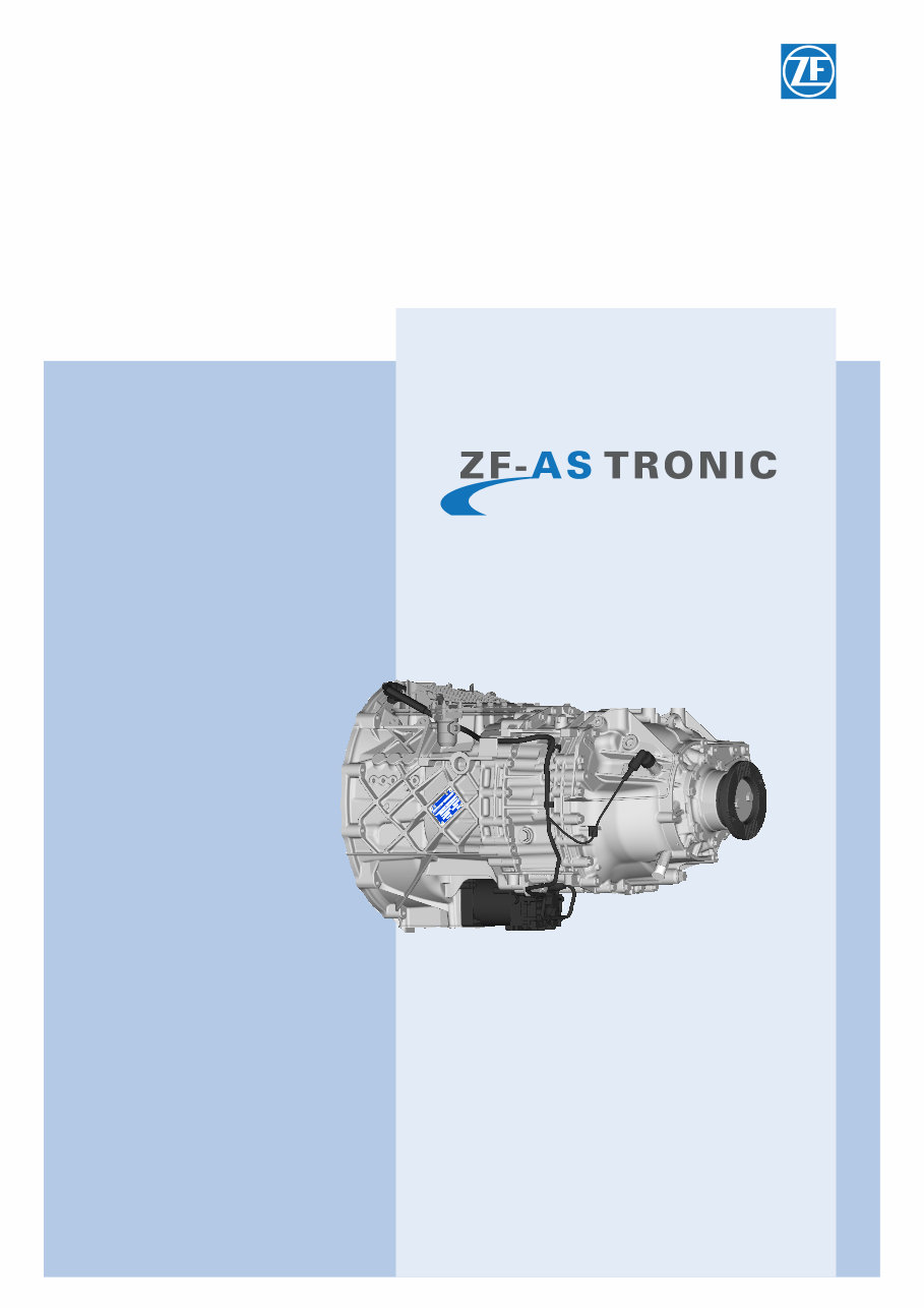 Transmission / Gearbox ZF AS Tronic Truck BUS 10 12 16 speed version without ZF Intarder Repair Manual PD preview img 1
