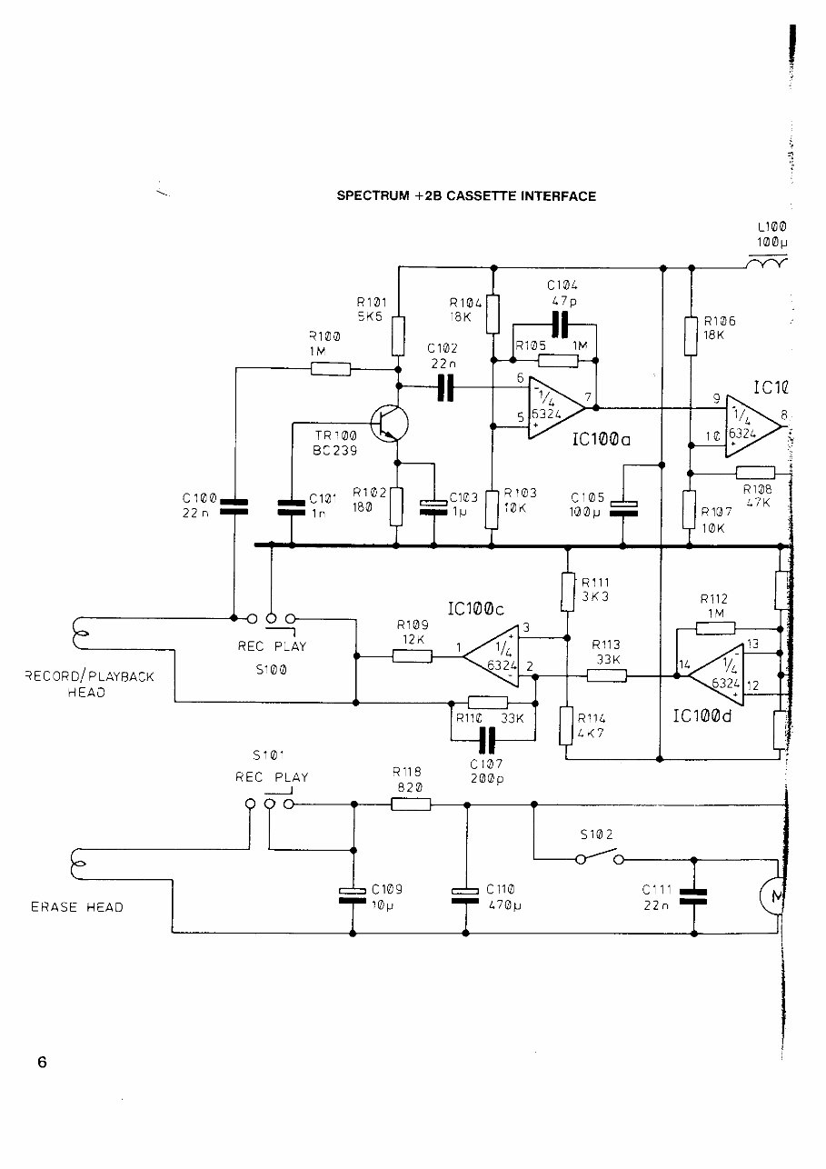 Sinclair ZX Spectrum 128 2B 3B Electrical Parts Manual preview img 6