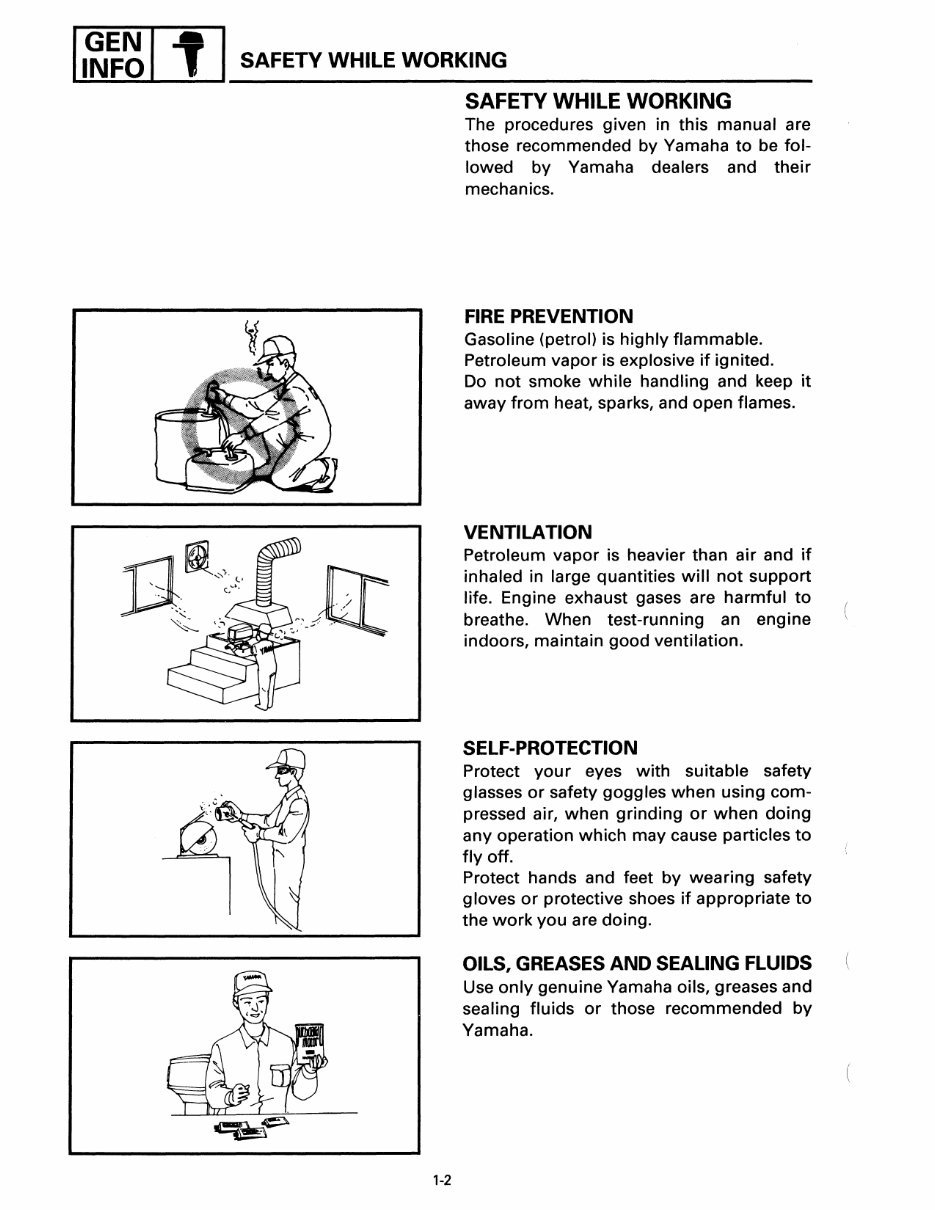 1994 Yamaha 70TLRS (2 stroke) Service & Repair Manual preview img 9