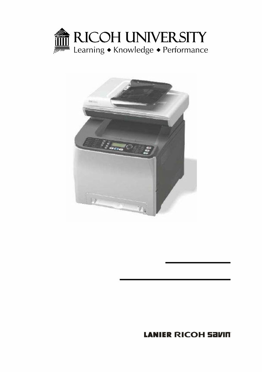 RICOH Aficio SP C231SF, Aficio SP C232SF Service Repair Manual + Parts Catalog preview img 1