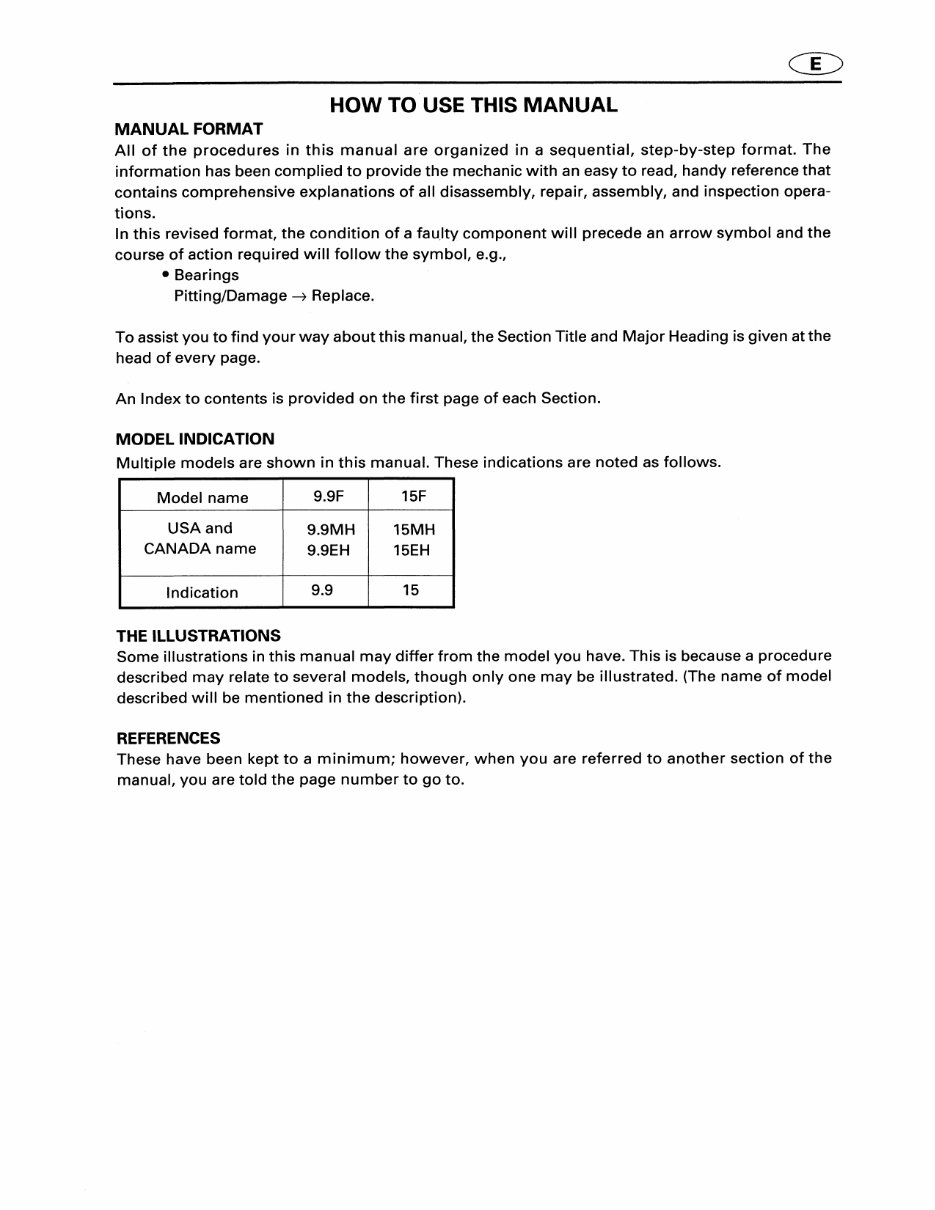 1995-2005 Yamaha 9.9 15HP 2 Stroke Outboard Repair Manual preview img 3