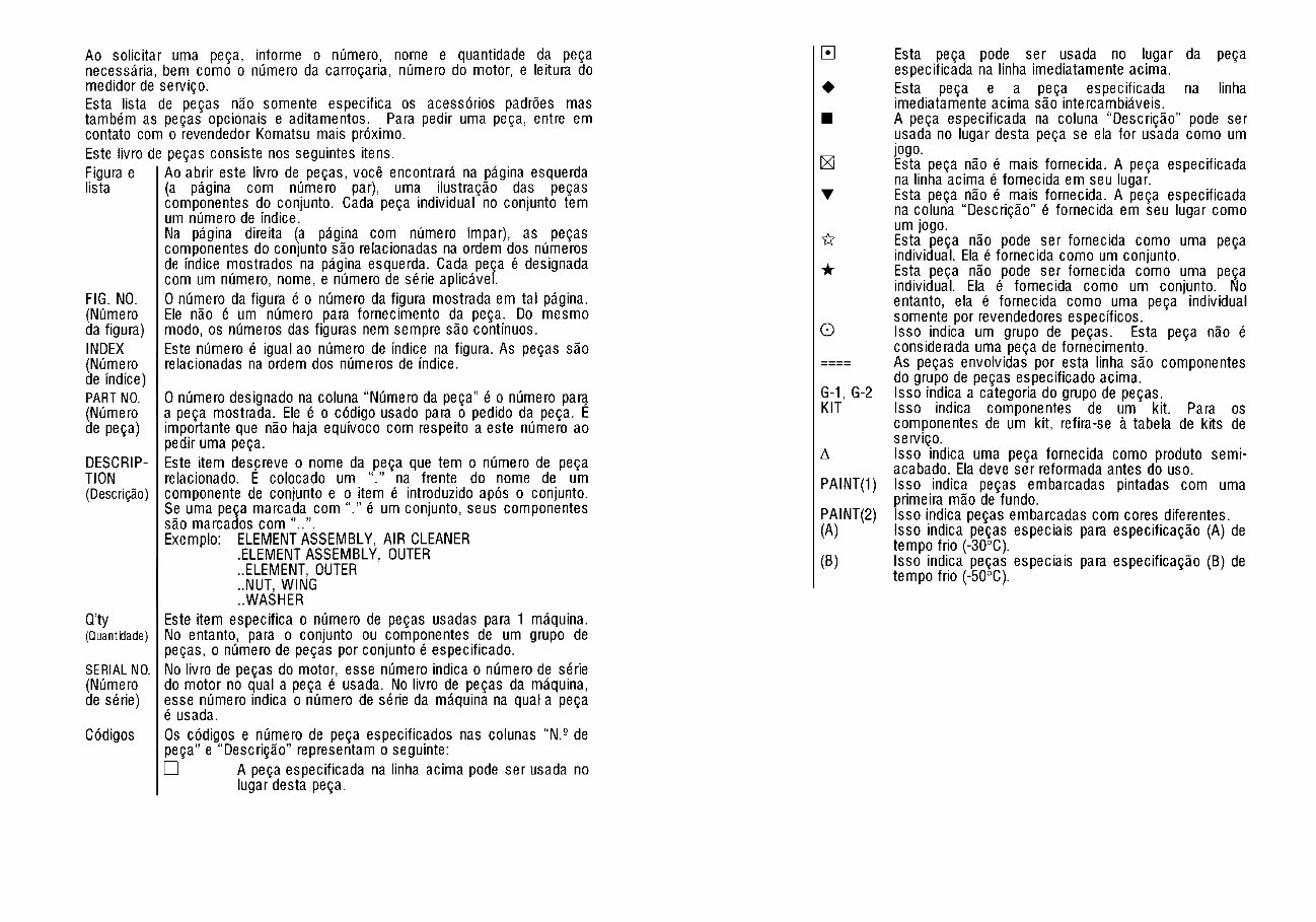 Komatsu WA180-1B Wheel Loader Parts Book preview img 2