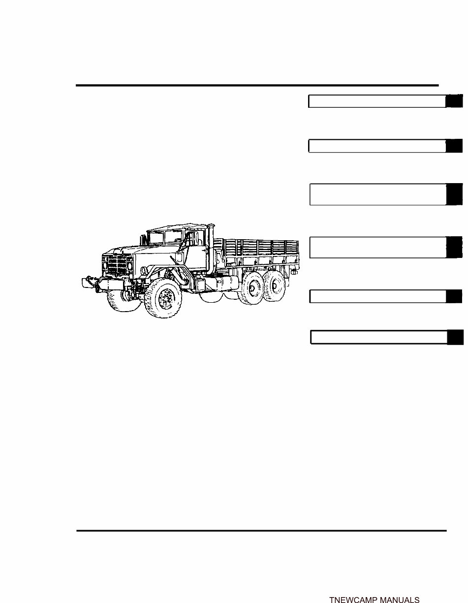 M939 Diesel Truck Service Manual (M939A2) preview img 1