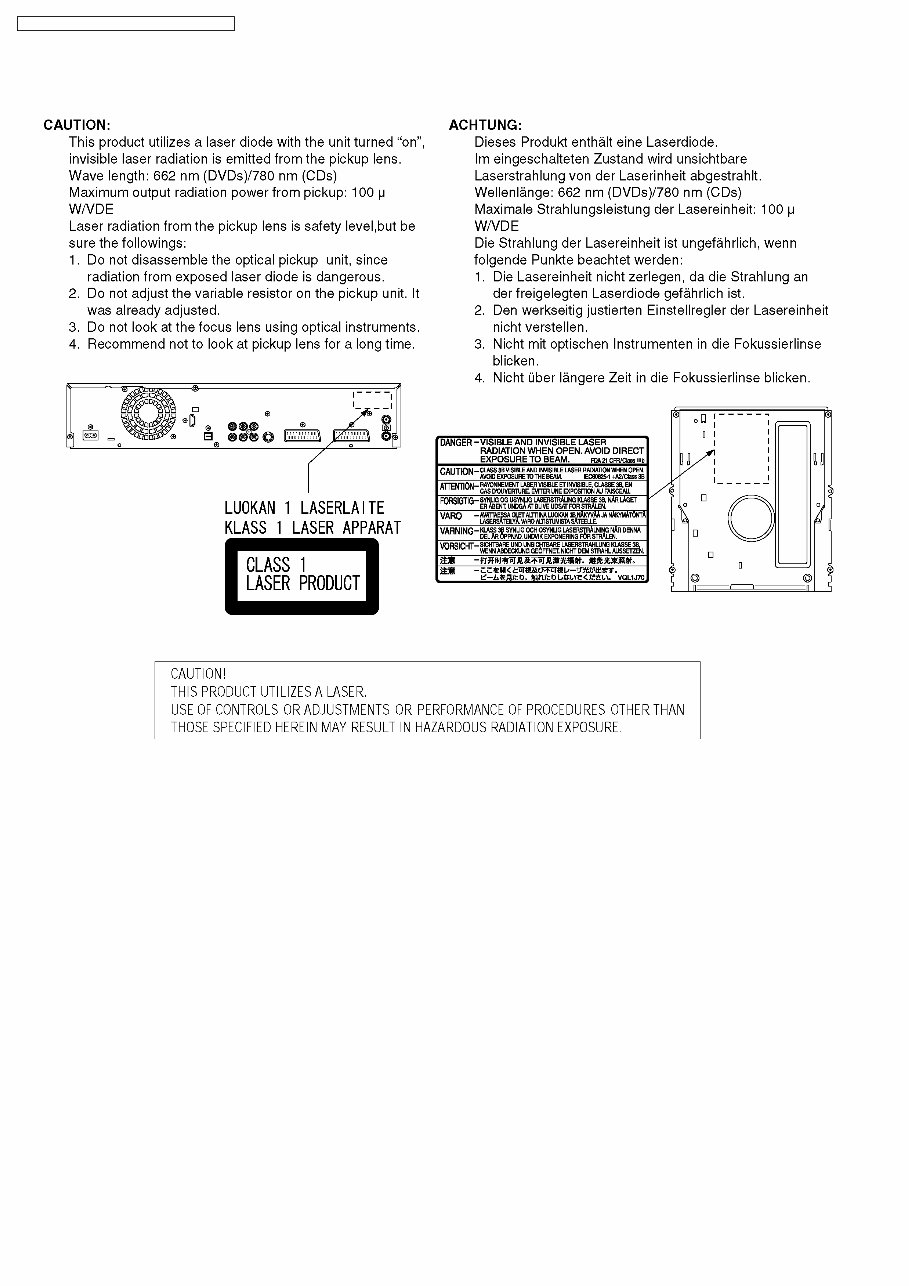 Panasonic DMR-EX98V EX98VEB EX98VEG EX98VEC Service Manual and Repair Guide preview img 6