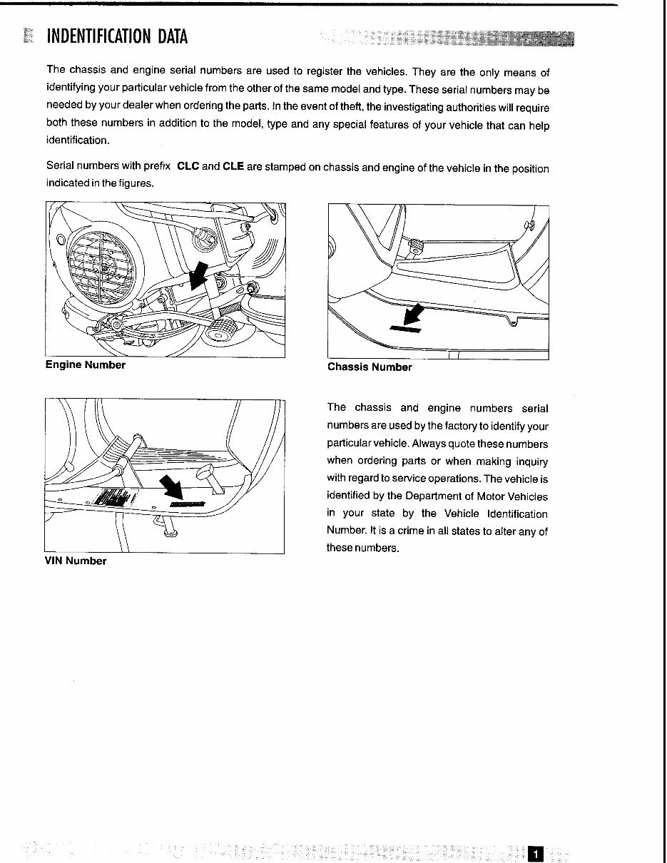 2002 Bajaj Chetak & 2003 Legend Passive Emission Control Diagram Manual preview img 4