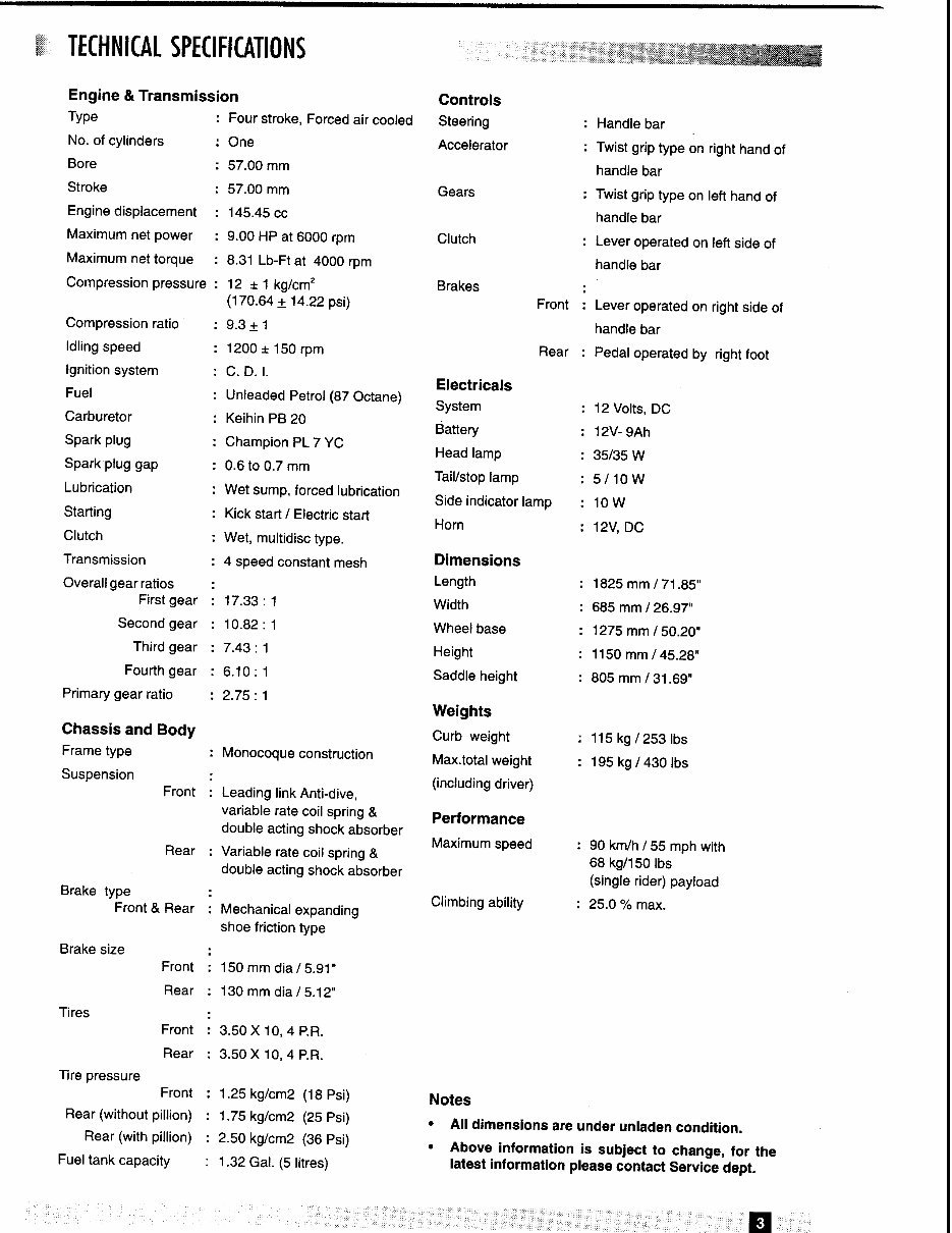 2002 Bajaj Chetak & 2003 Legend Passive Emission Control Diagram Manual preview img 6