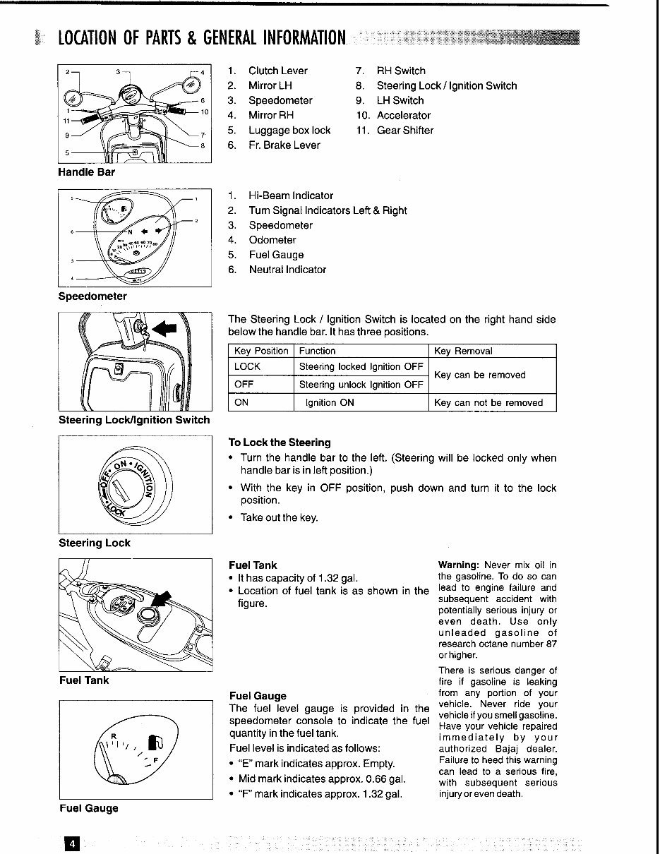2002 Bajaj Chetak & 2003 Legend Passive Emission Control Diagram Manual preview img 7