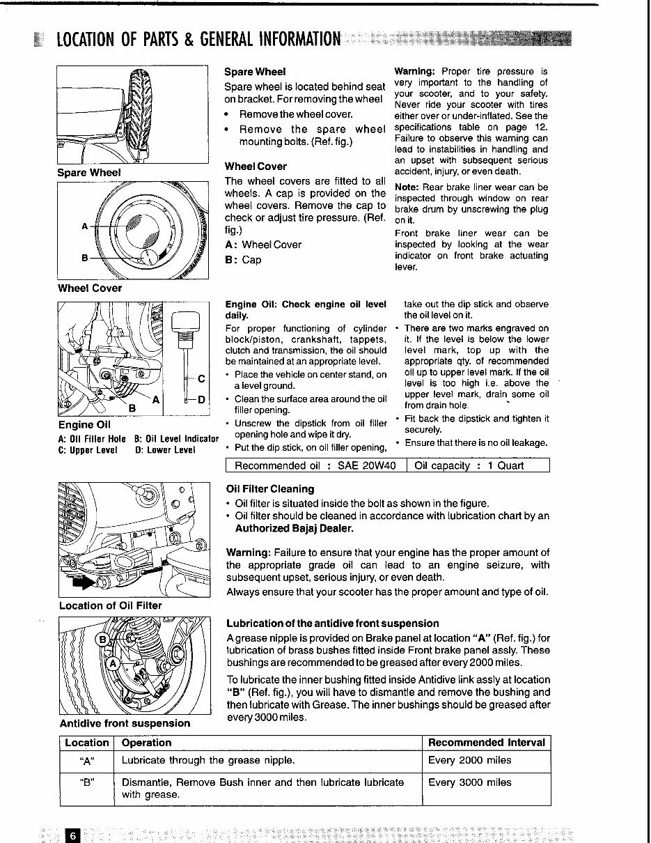 2002 Bajaj Chetak & 2003 Legend Passive Emission Control Diagram Manual preview img 9