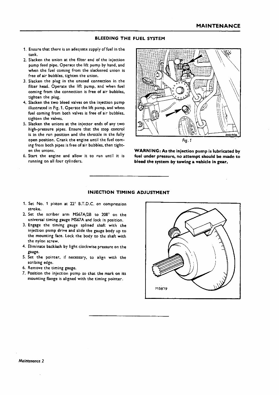 BMC 1500L Diesel Engine Workshop Manual preview img 7