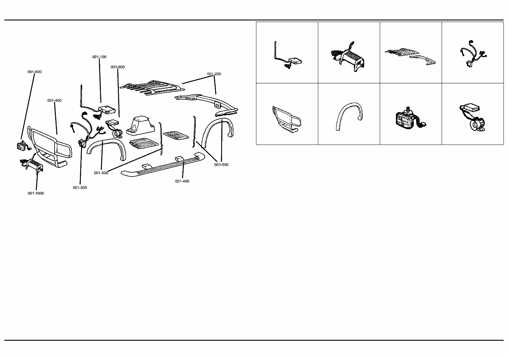 Jeep Cherokee WJ & XJ 1993-2001 Parts Manual preview img 2