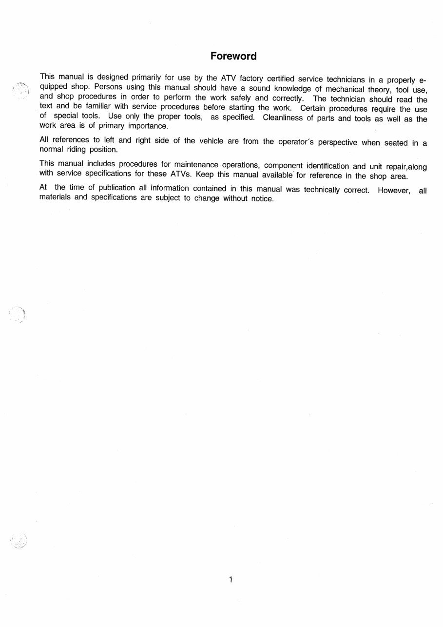 2009 Linhai All-In-One ATV Service & Repair Manual preview img 3