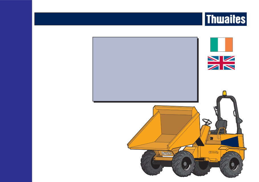 Thwaites 9 390 tonne ton dumper workshop service manual preview img 1