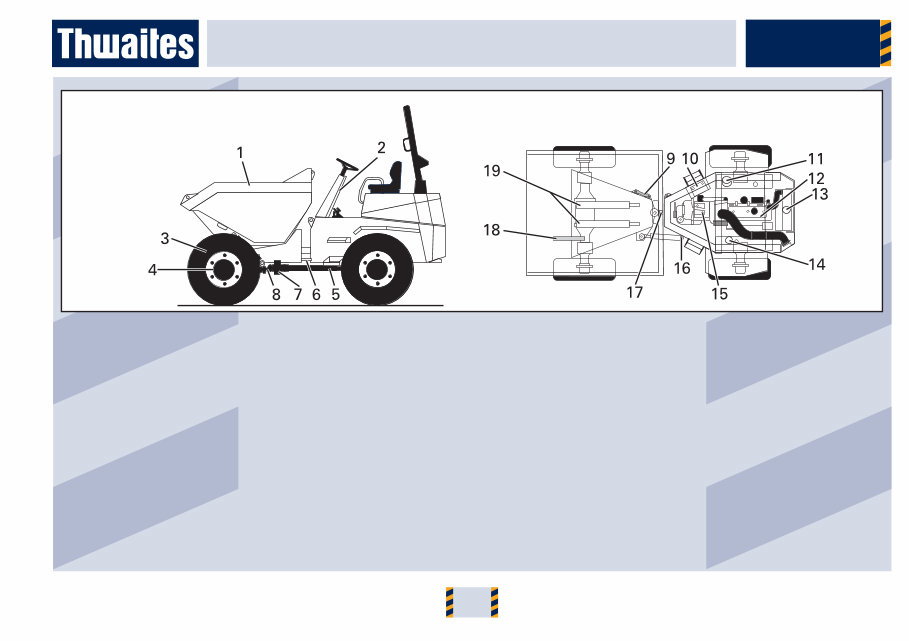 Thwaites 9 390 tonne ton dumper workshop service manual preview img 7