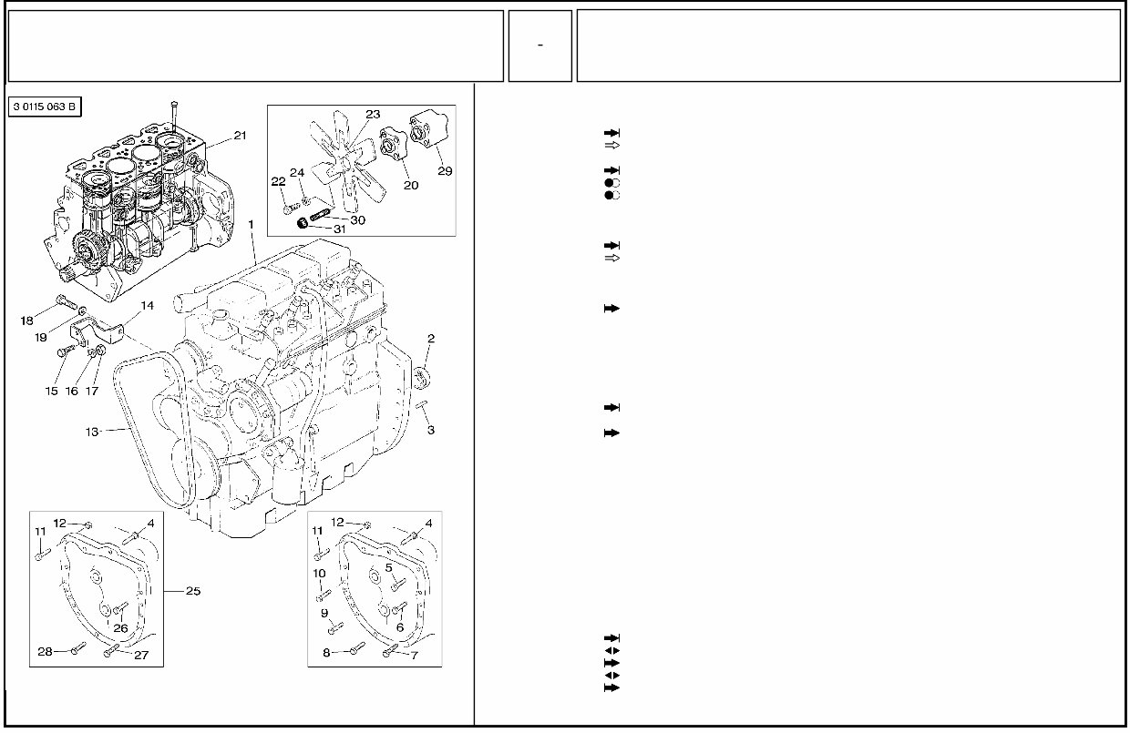 Massey Ferguson MF290 MF-290 Tractor Illustrated Parts Manual - preview img 5