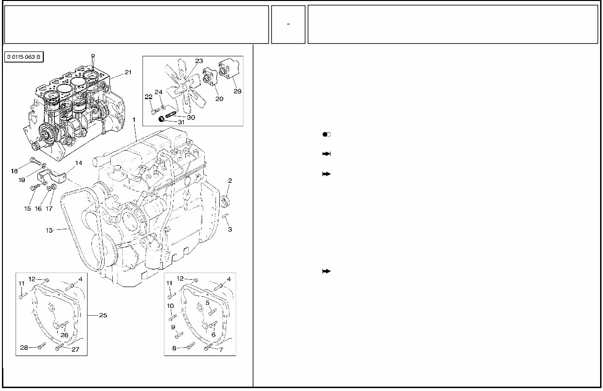 Massey Ferguson MF290 MF-290 Tractor Illustrated Parts Manual - preview img 6