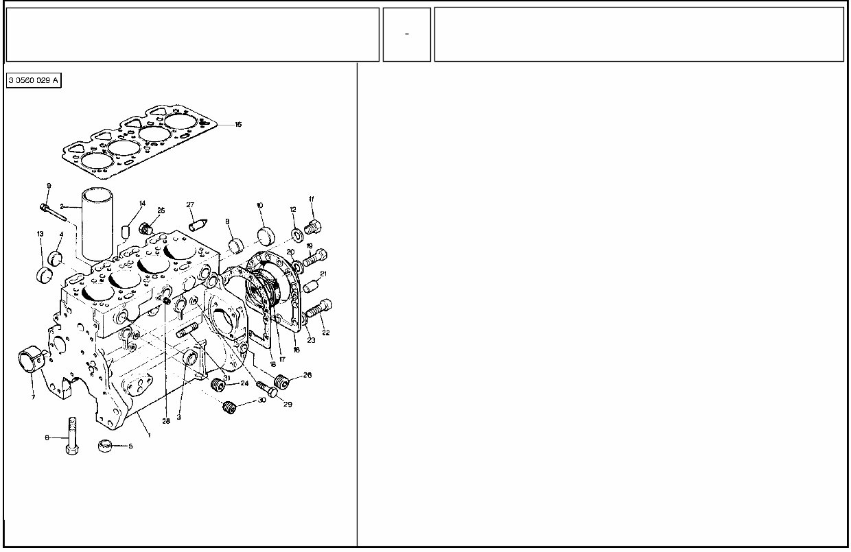 Massey Ferguson MF290 MF-290 Tractor Illustrated Parts Manual - preview img 9
