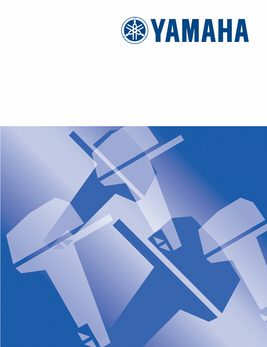 Yamaha V6 EXCEL XF Outboard Service Repair Maintenance Manual. Factory preview img 1