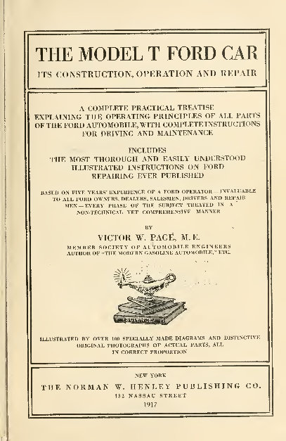 The Model T Ford Car its Construction Operation and Repair preview img 7