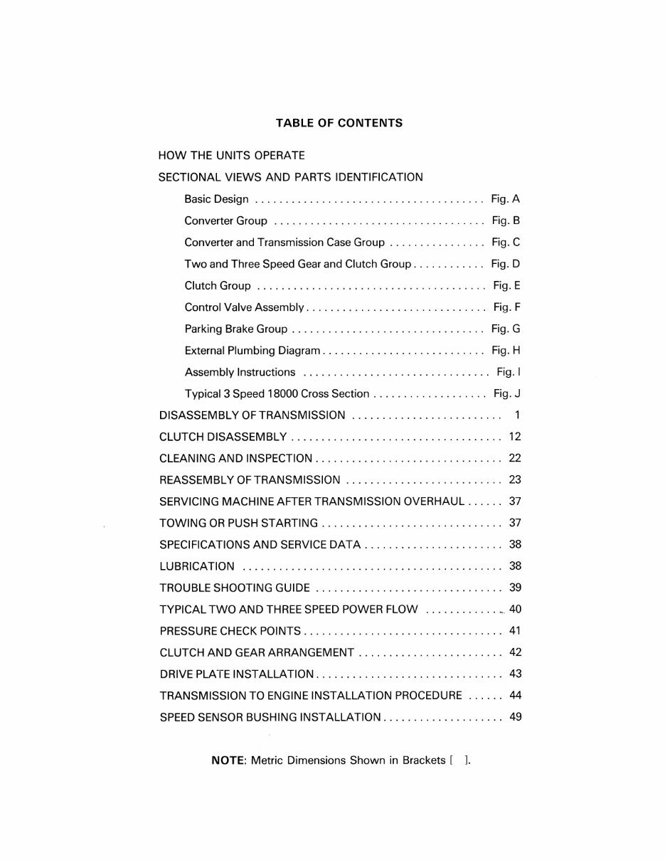 CLARK 18000 Powershift Transmission HR 4/6 SPEED Service Workshop Maintenance Shop Repair Manual preview img 3