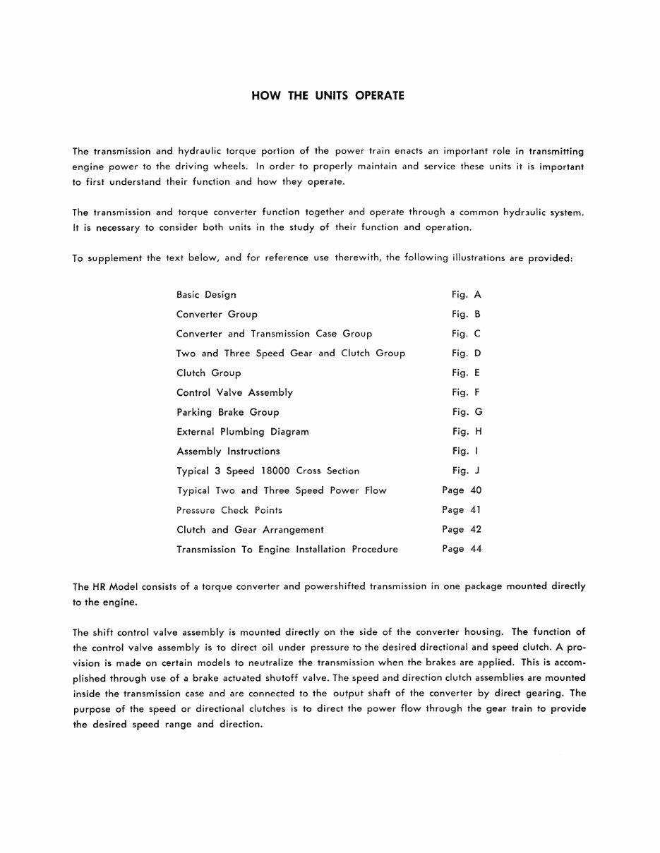 CLARK 18000 Powershift Transmission HR 4/6 SPEED Service Workshop Maintenance Shop Repair Manual preview img 4