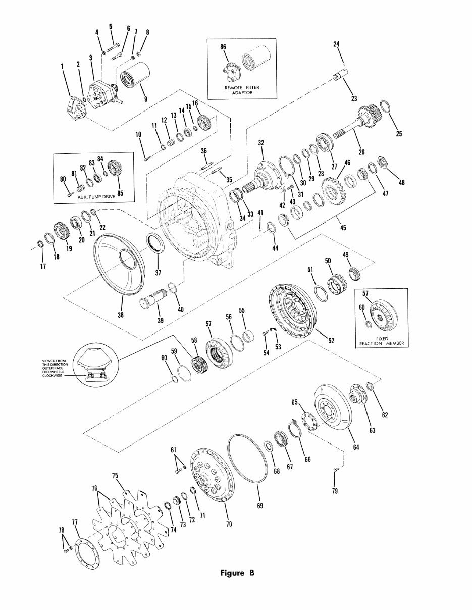 CLARK 18000 Powershift Transmission HR 4/6 SPEED Service Workshop Maintenance Shop Repair Manual preview img 7