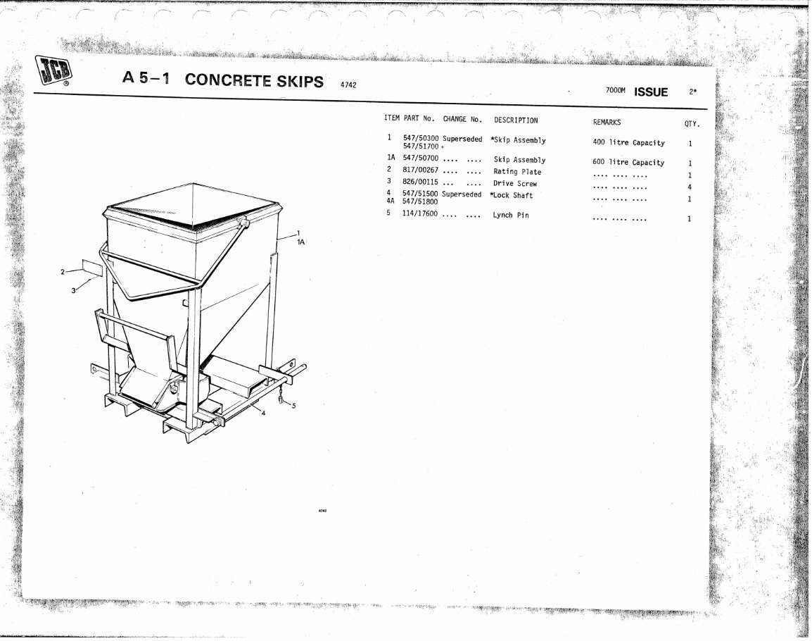 JCB 525/525-4(TO M271235) 530-2/4 530-2HL/4HL (M271300 ON) Illustrated Master Parts List Manual ! preview img 10