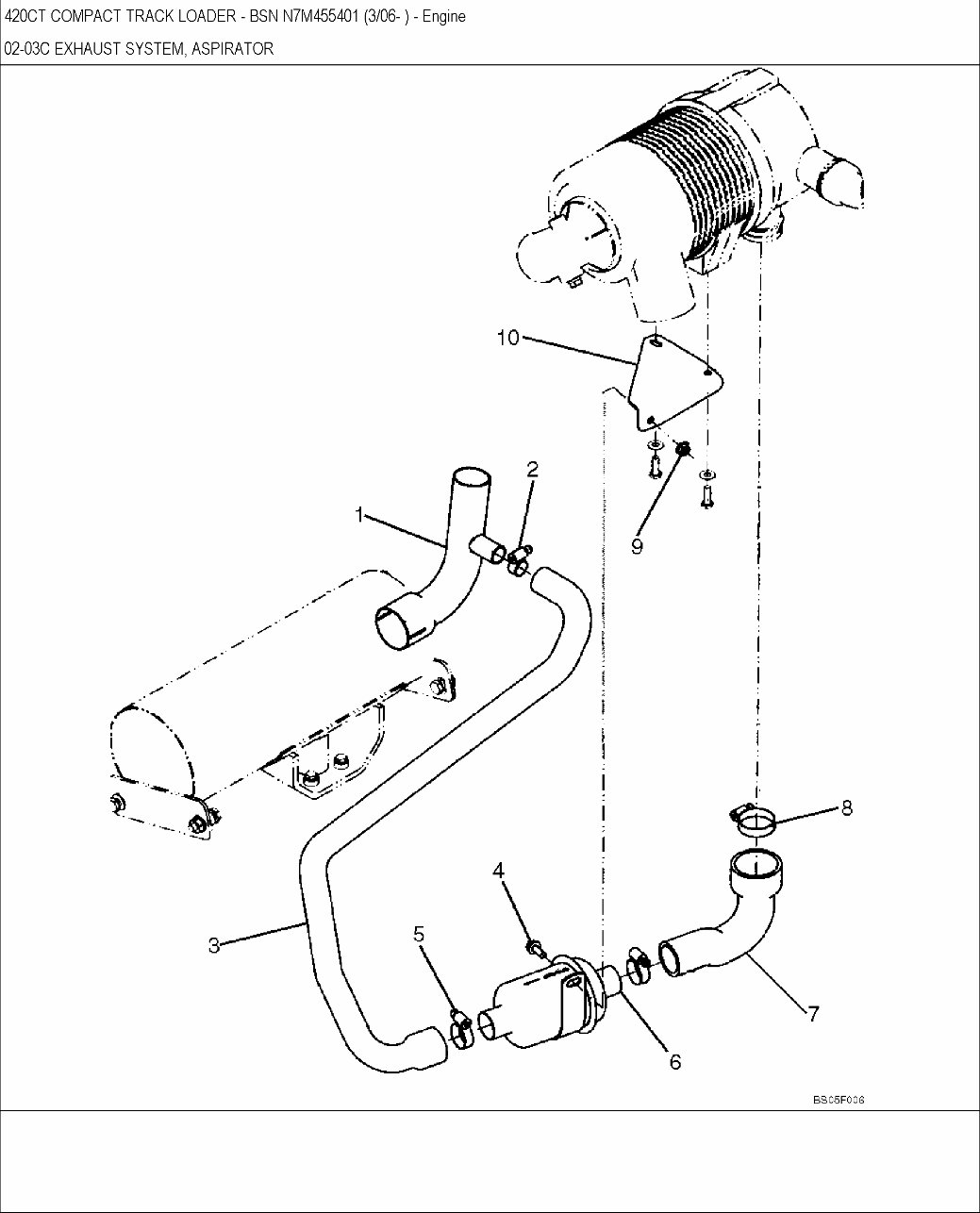 CASE 420CT COMPACT TRACK Loader Parts Catalog Manual preview img 10