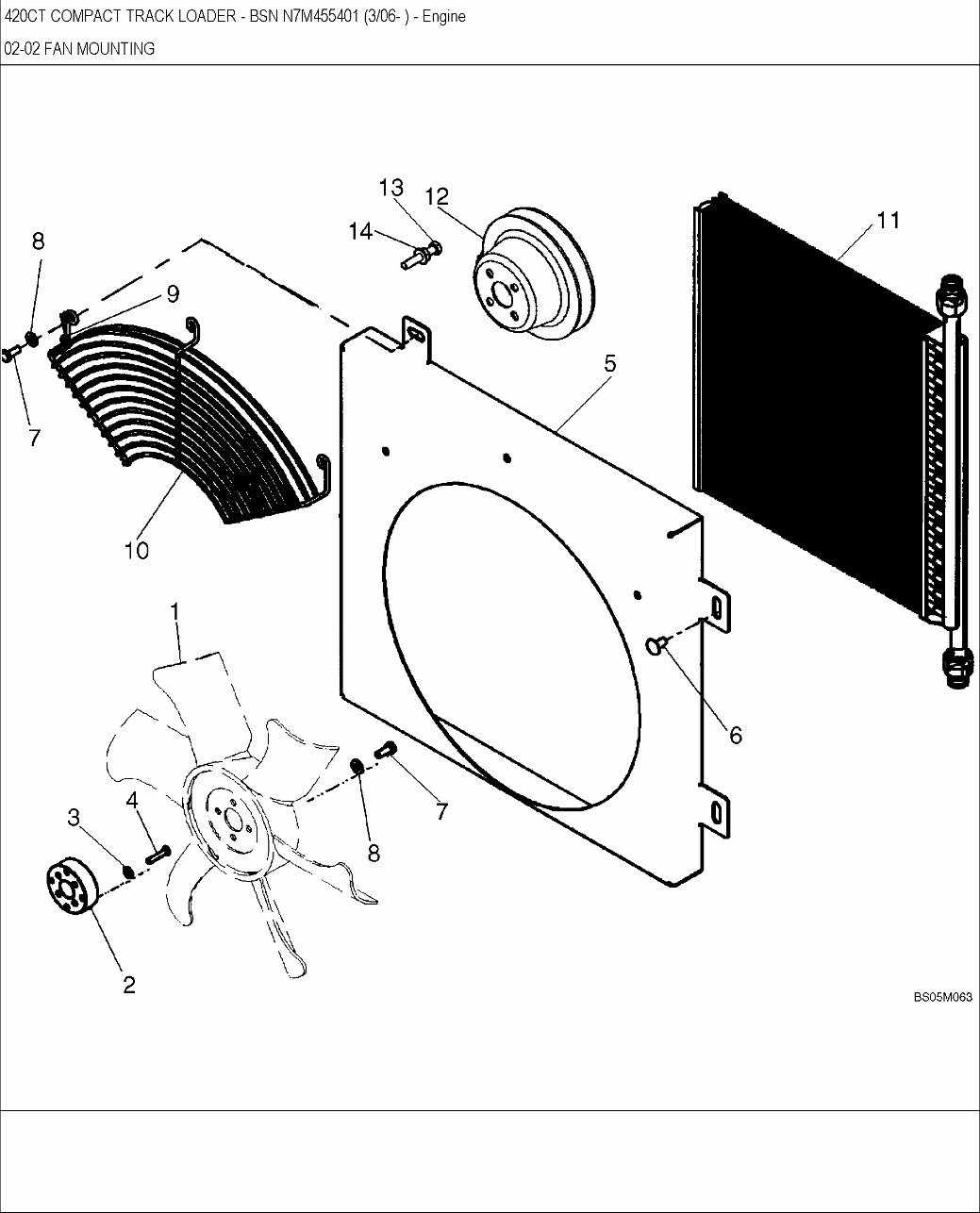 CASE 420CT COMPACT TRACK Loader Parts Catalog Manual preview img 4