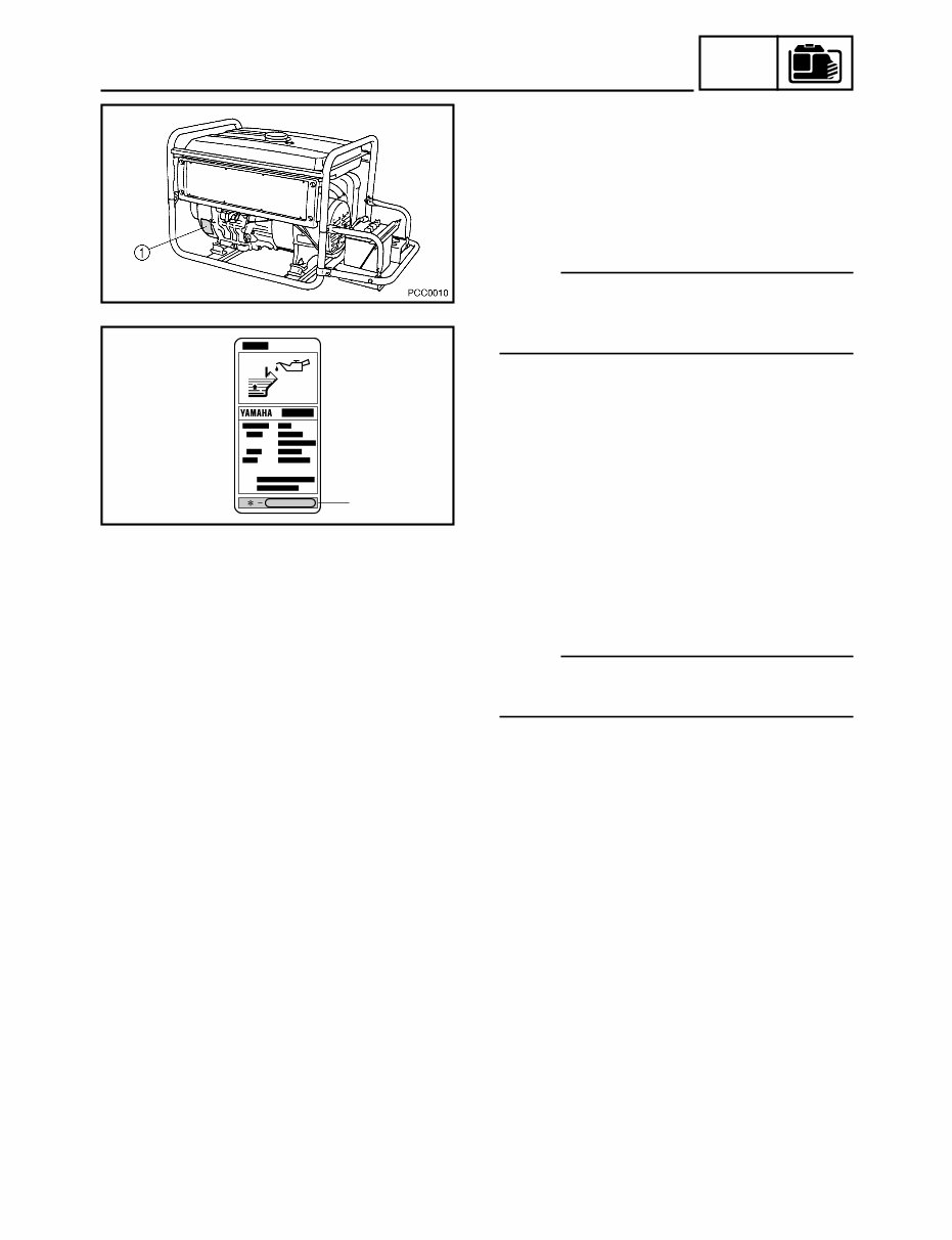 YAMAHA Generator EF6600DE Service Repair Manual preview img 5