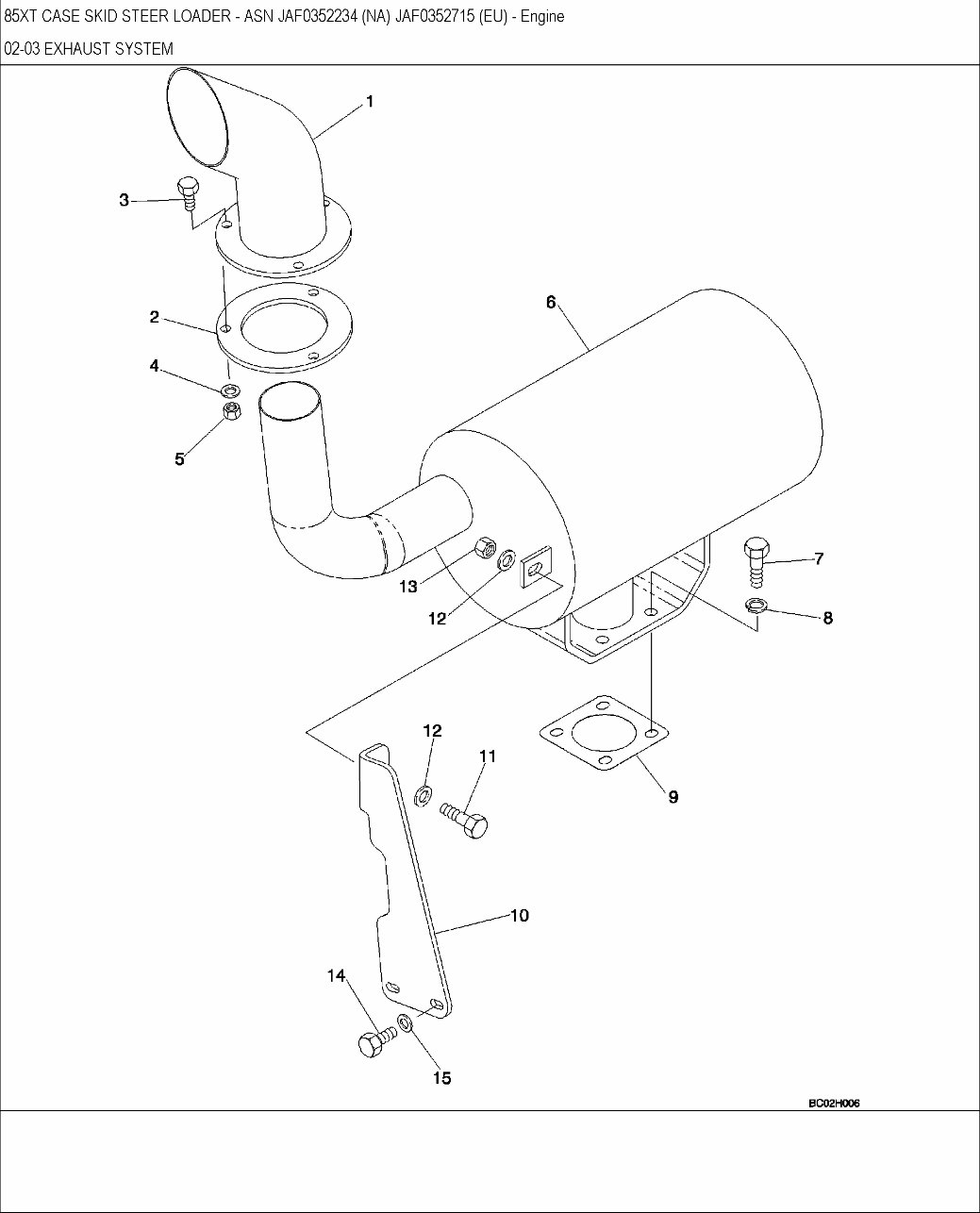 CASE 85XT Skid Steer Loader Parts Catalog Manual preview img 7