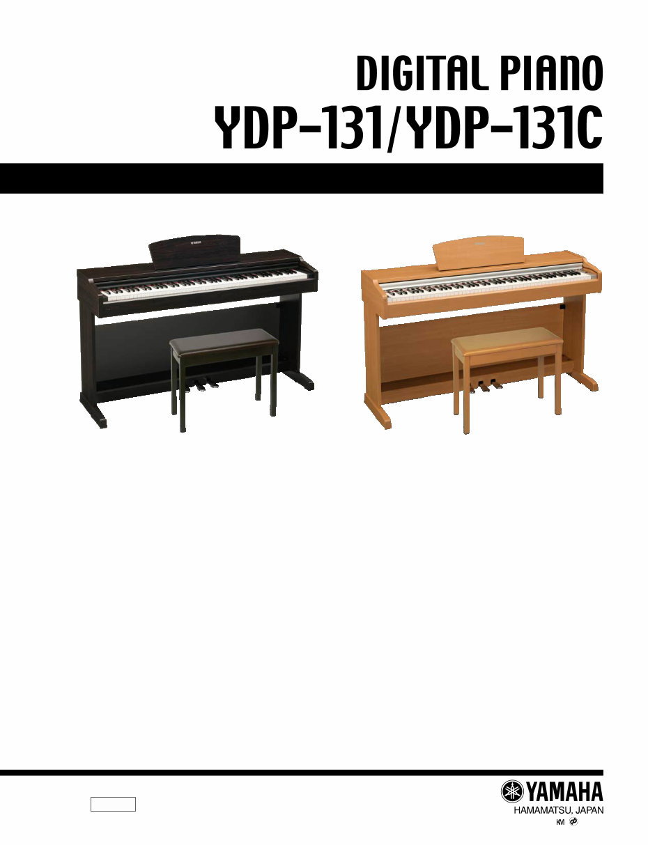 Yamaha YDP-131 + 131C Service Manual & Repair Guide | Download Manual