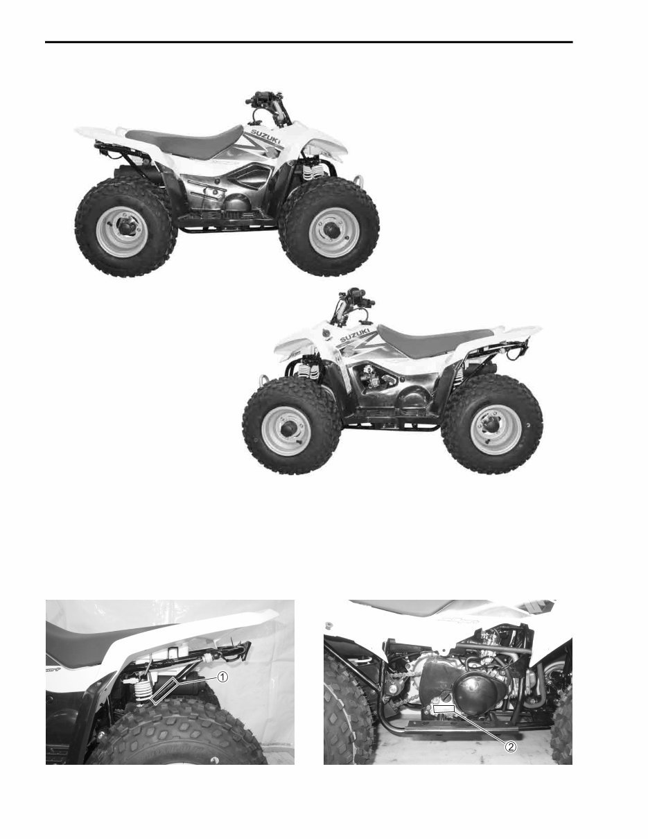 Suzuki QUAD Sport LT Z 50 ATV 2004-2009 Workshop Manual preview img 7