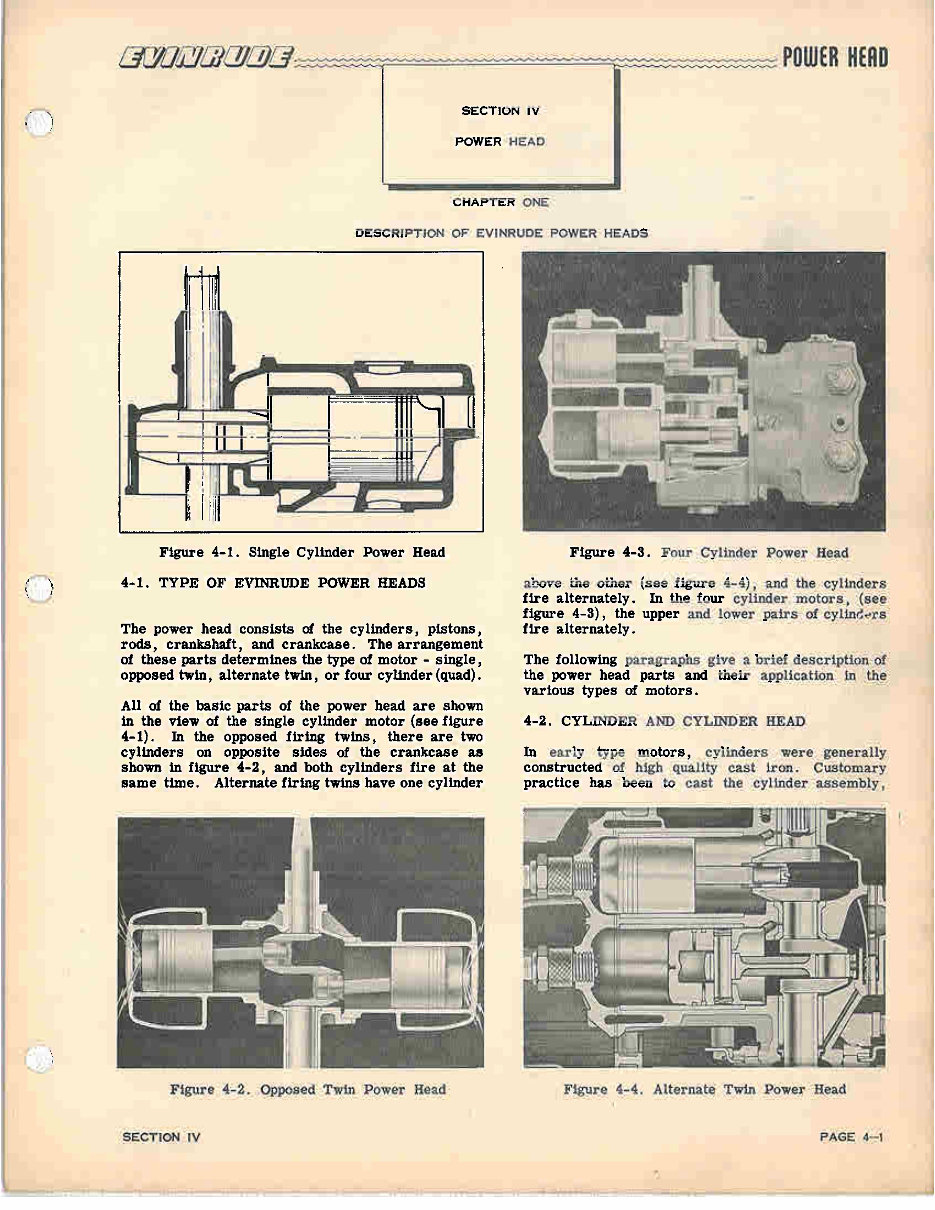1949-1954 Evinrude Outboards Service & Repair Manual preview img 3