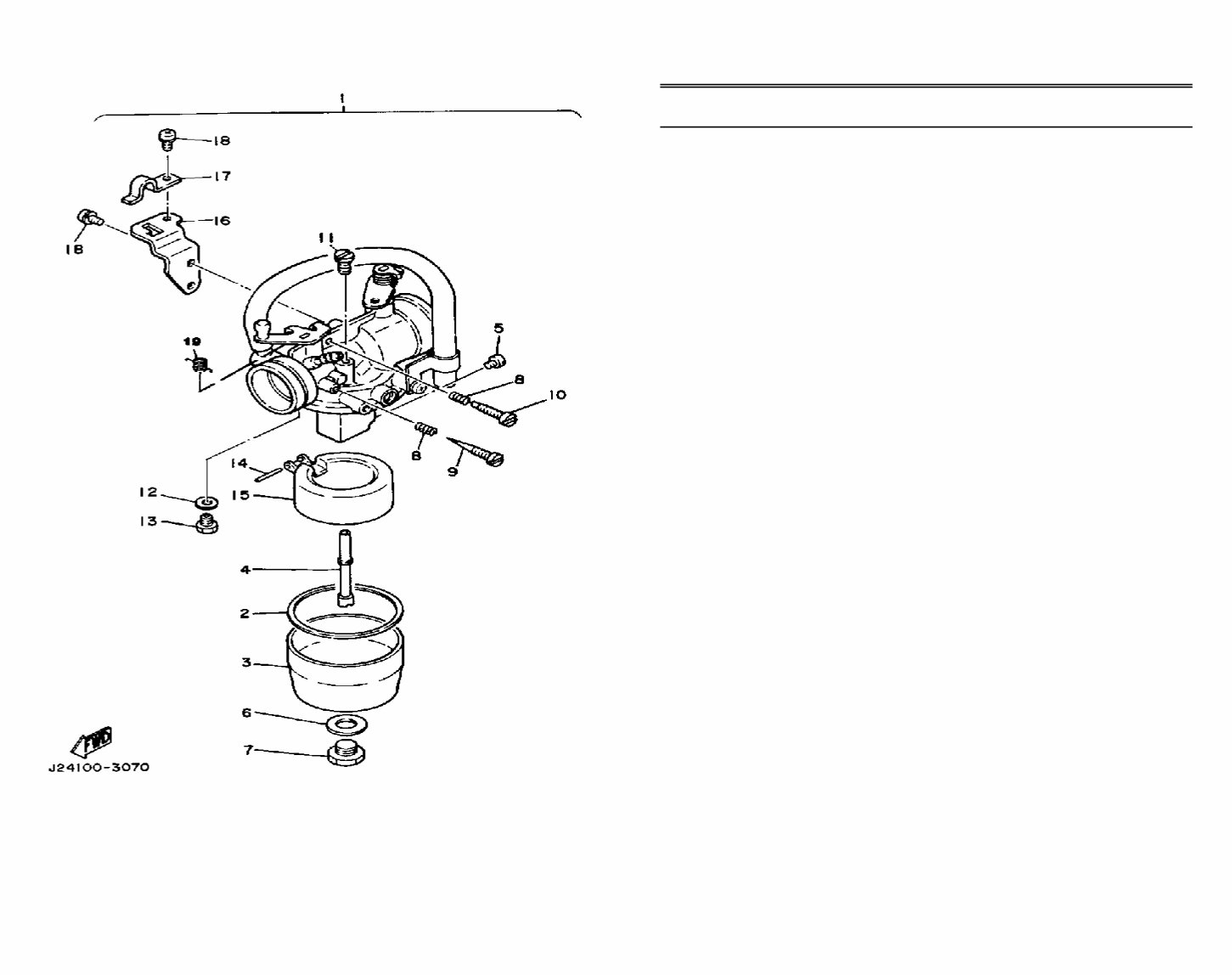 YAMAHA G1 AM AM5 GOLF CART Parts Manual Catalog preview img 10