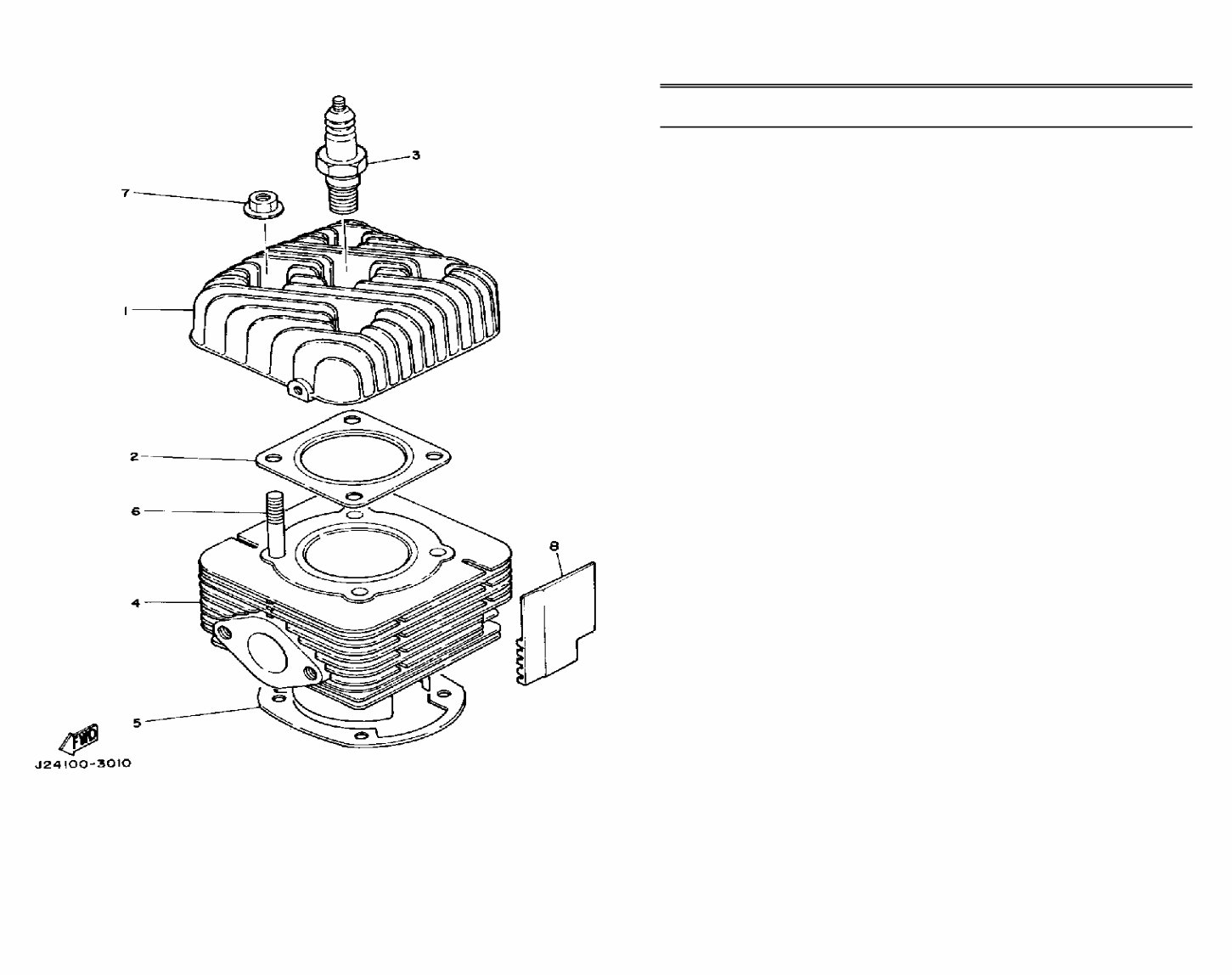 YAMAHA G1 AM AM5 GOLF CART Parts Manual Catalog preview img 2