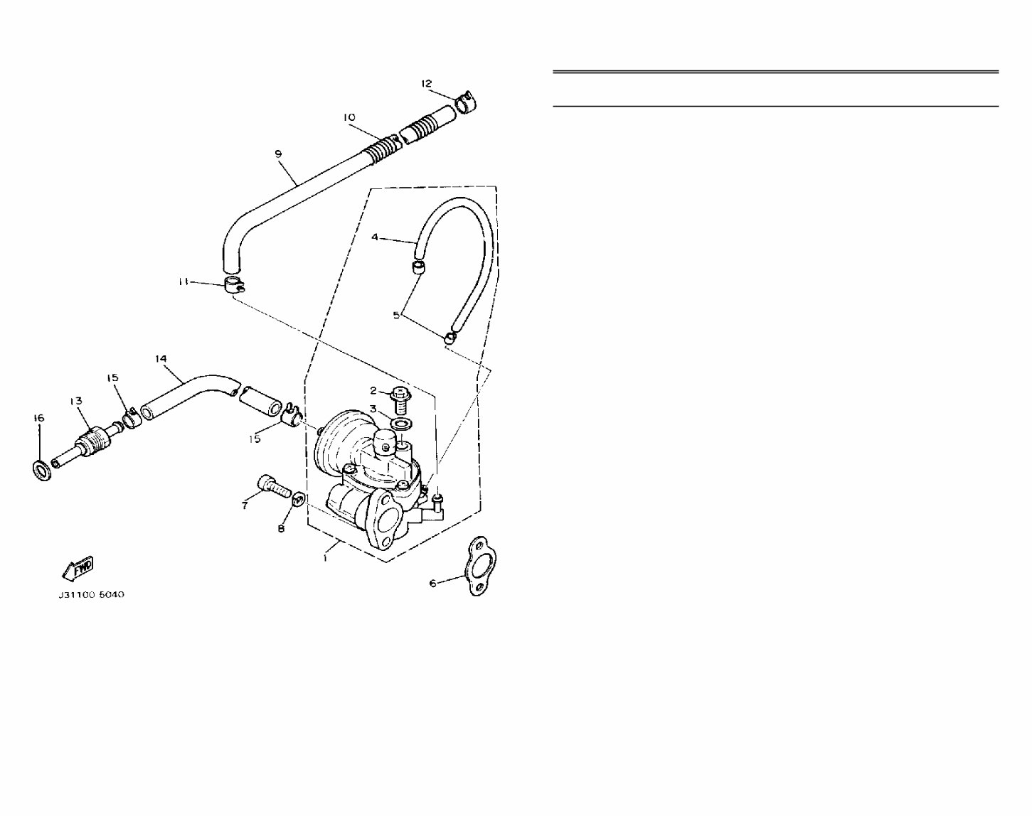 YAMAHA G1 AM AM5 GOLF CART Parts Manual Catalog preview img 6